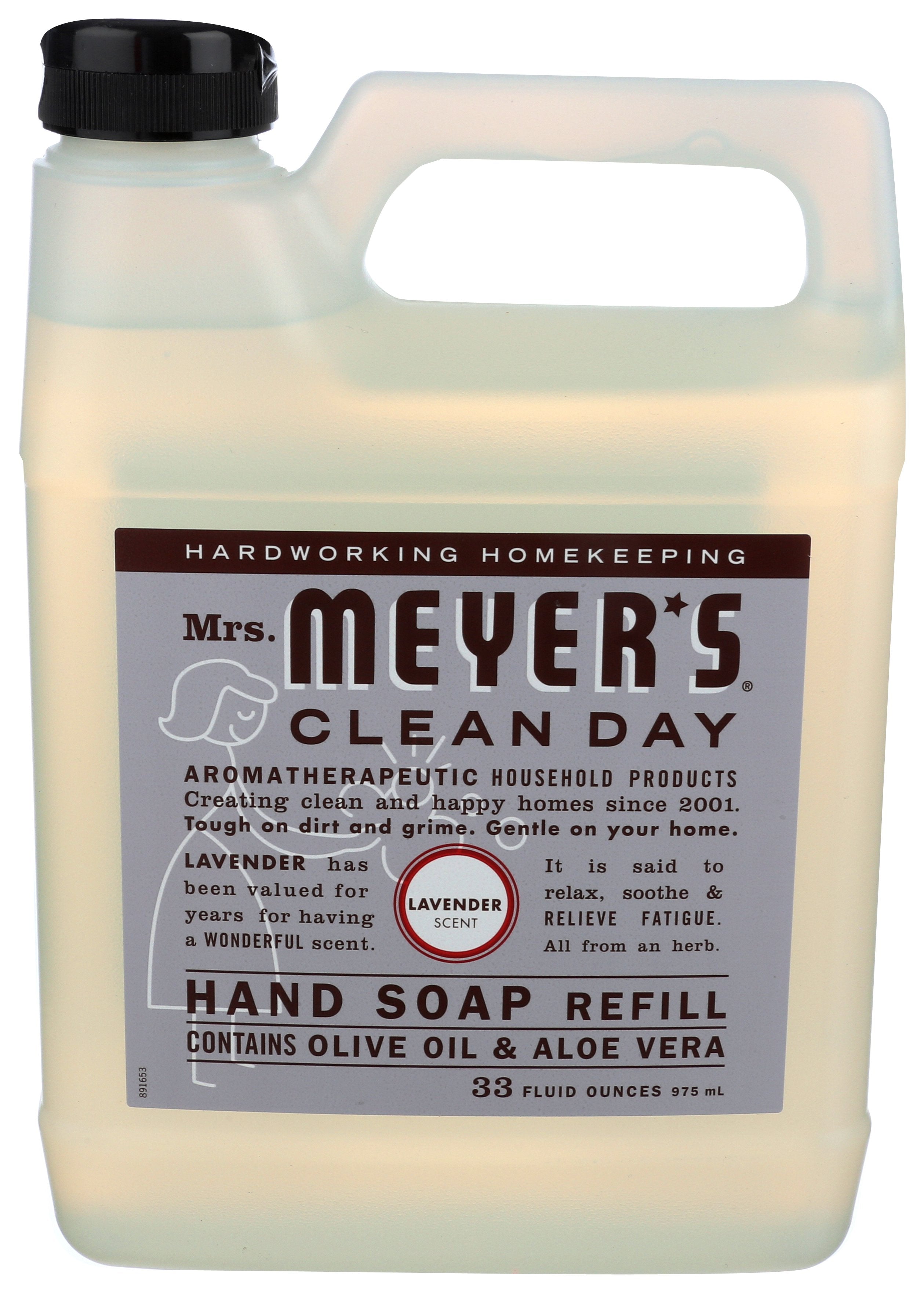 MRS MEYERS CLEAN DAY SOAP REFIL LIQ LAVENDER - Case of 3
