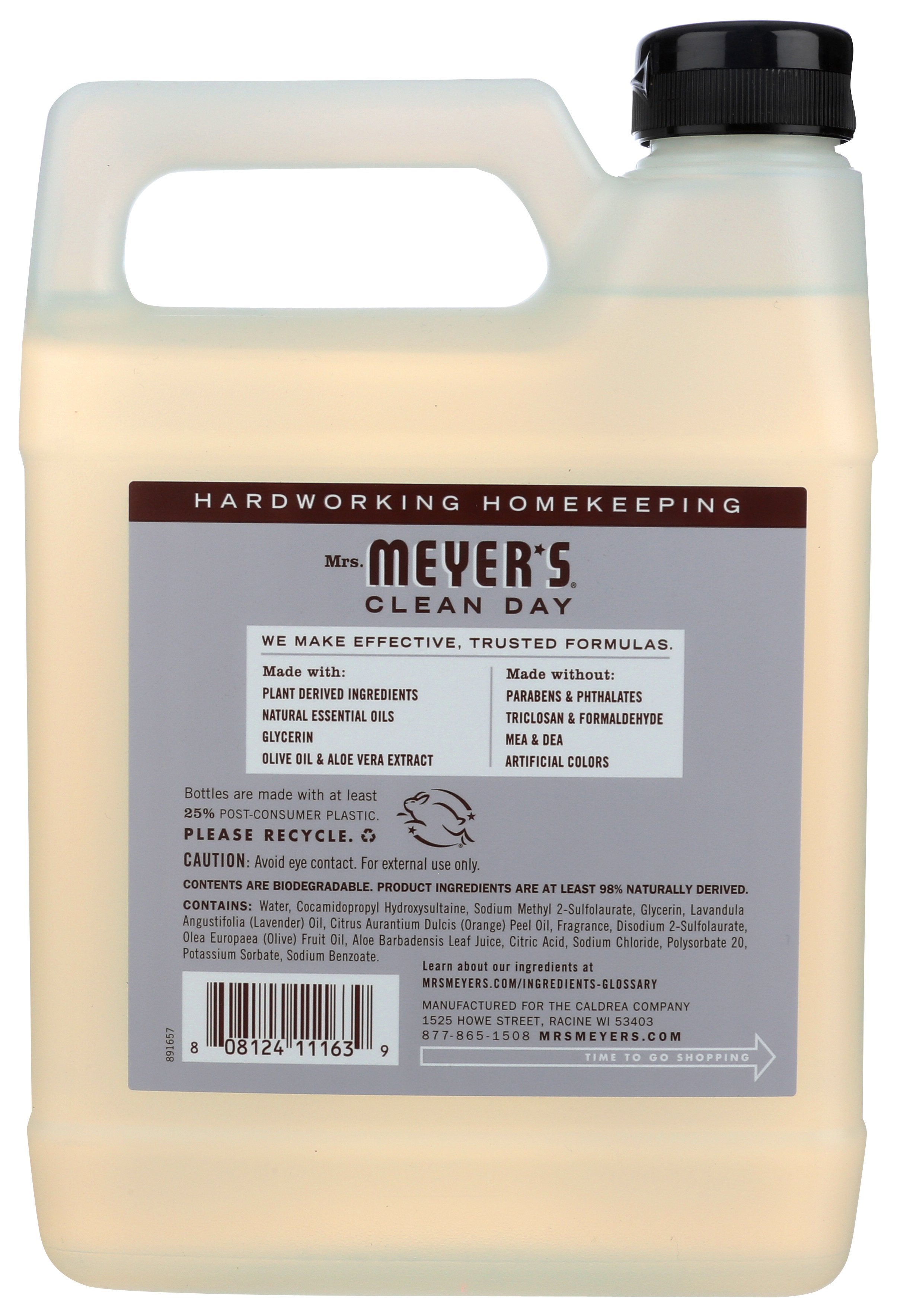 MRS MEYERS CLEAN DAY SOAP REFIL LIQ LAVENDER - Case of 3