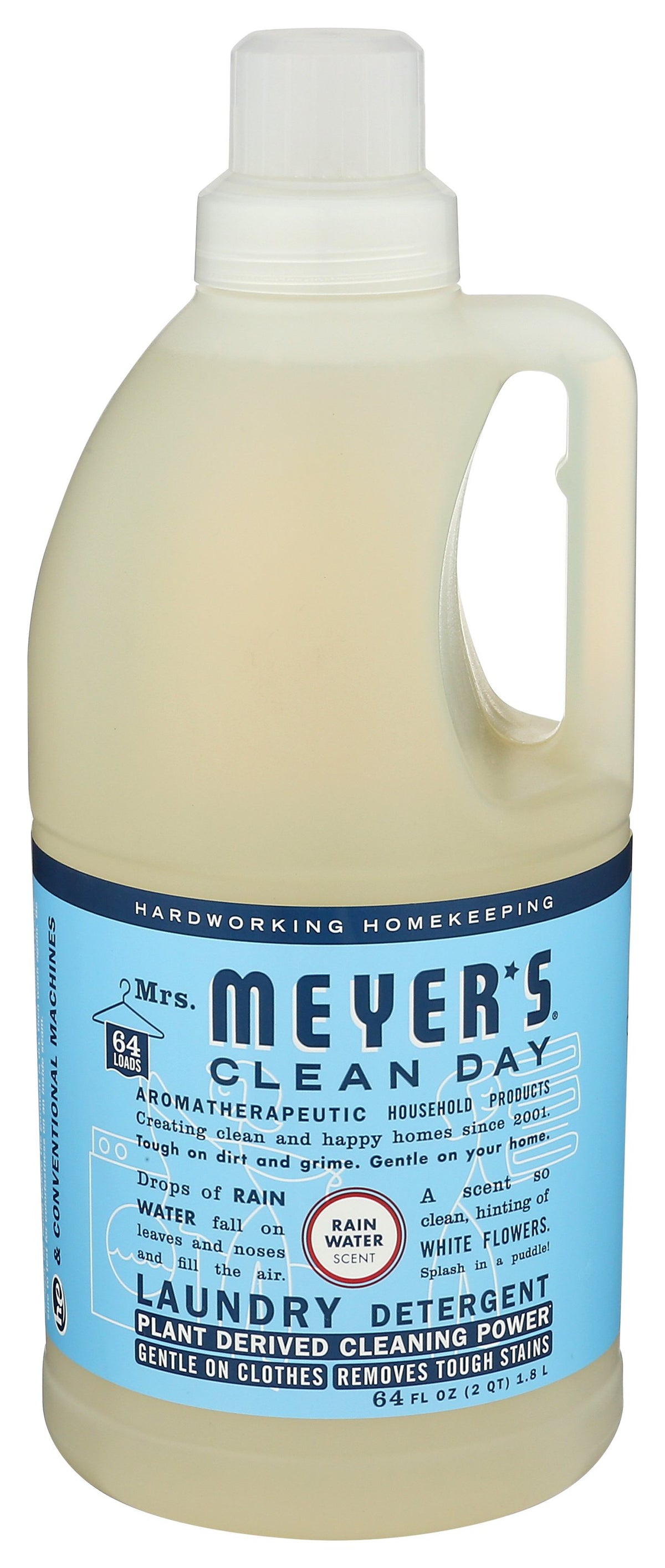 MRS MEYERS CLEAN DAY DETERGENT LAUNDRY RAINWT