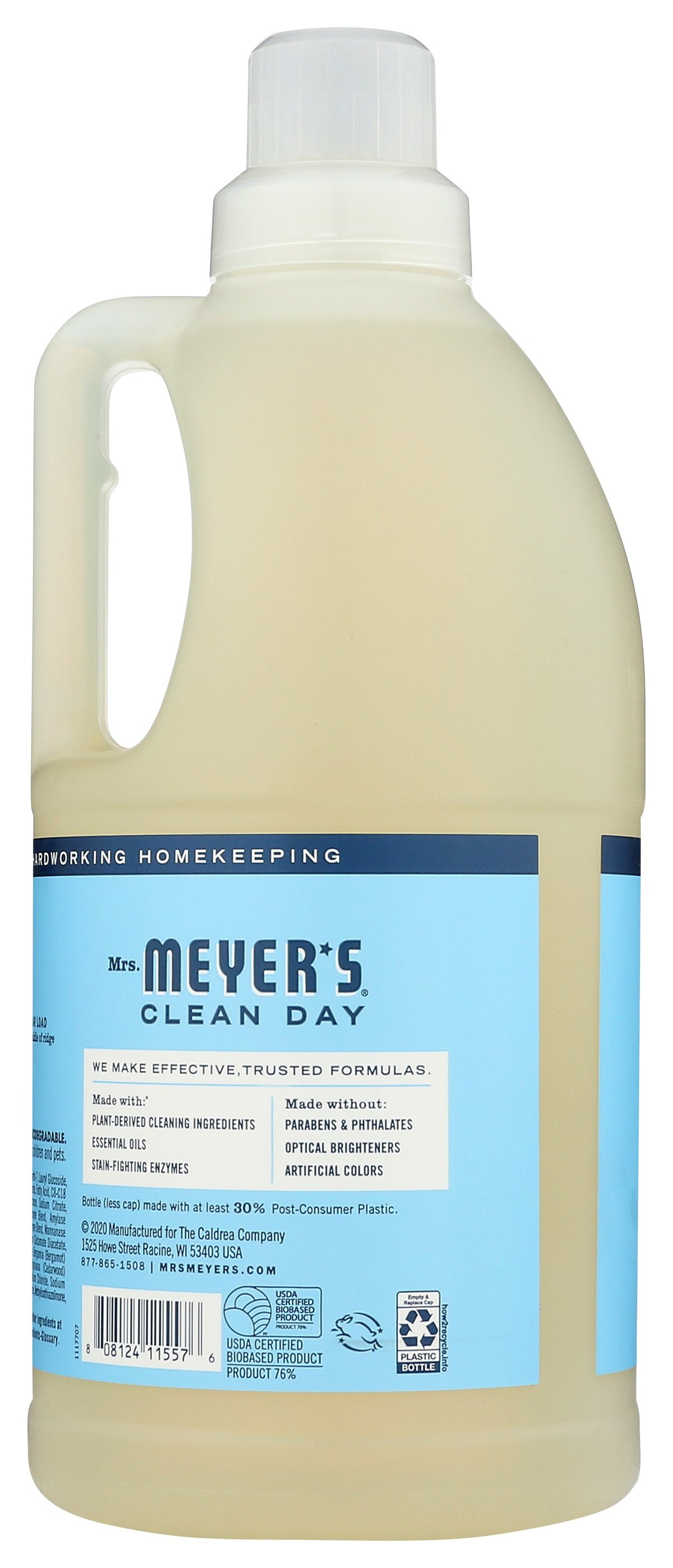 MRS MEYERS CLEAN DAY DETERGENT LAUNDRY RAINWT
