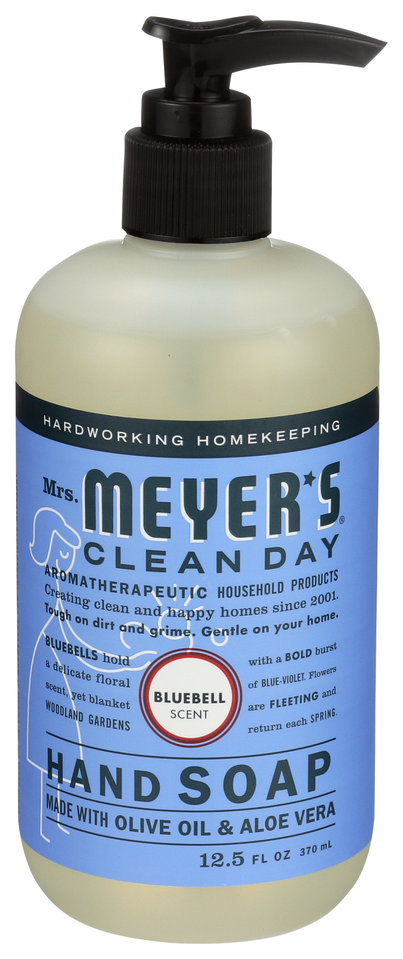 MRS MEYERS CLEAN DAY SOAP HAND LIQ BLUEBELL - Case of 3