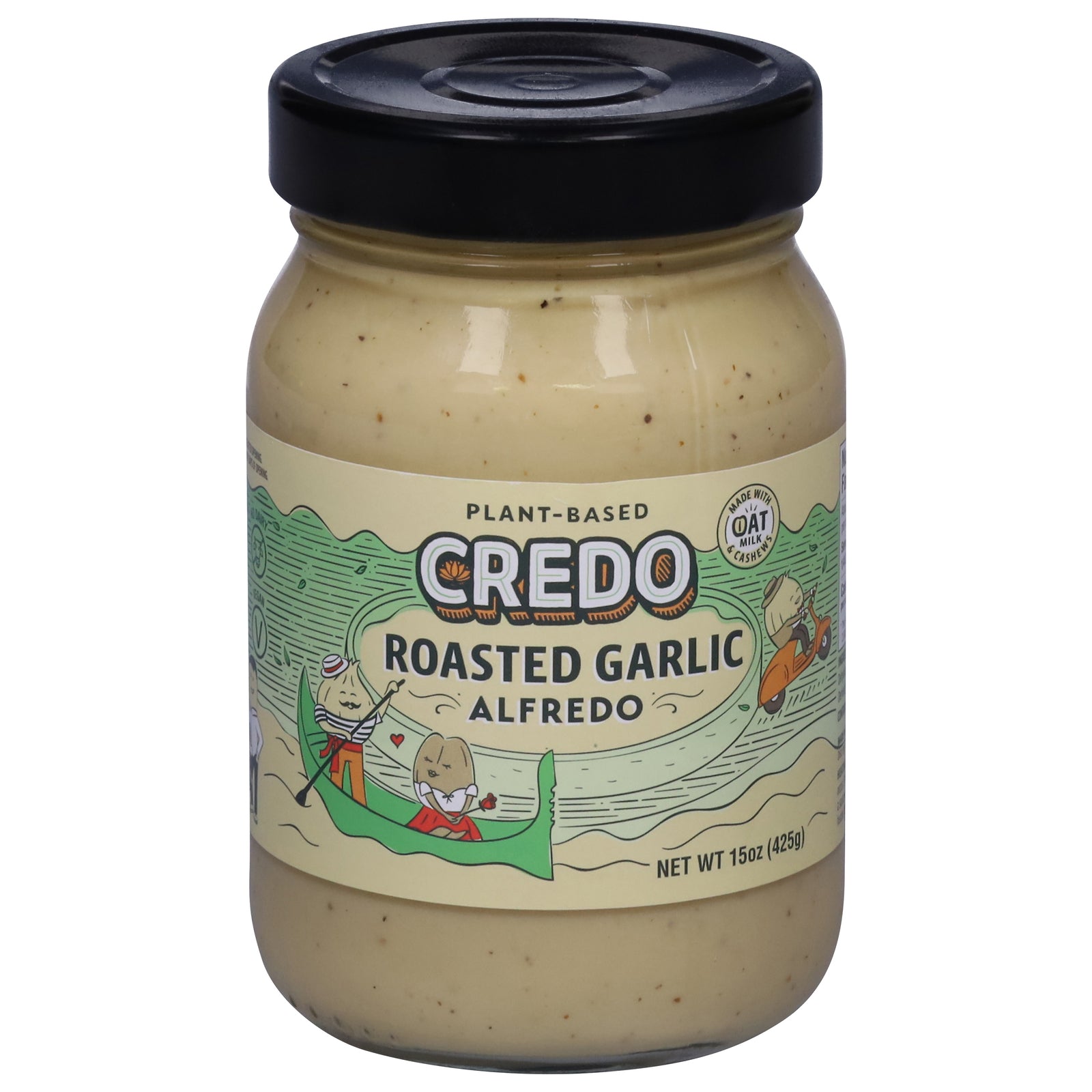 Credo Foods - Sce Alfredo Rst Gar Plant - CS of 6-15 FZ