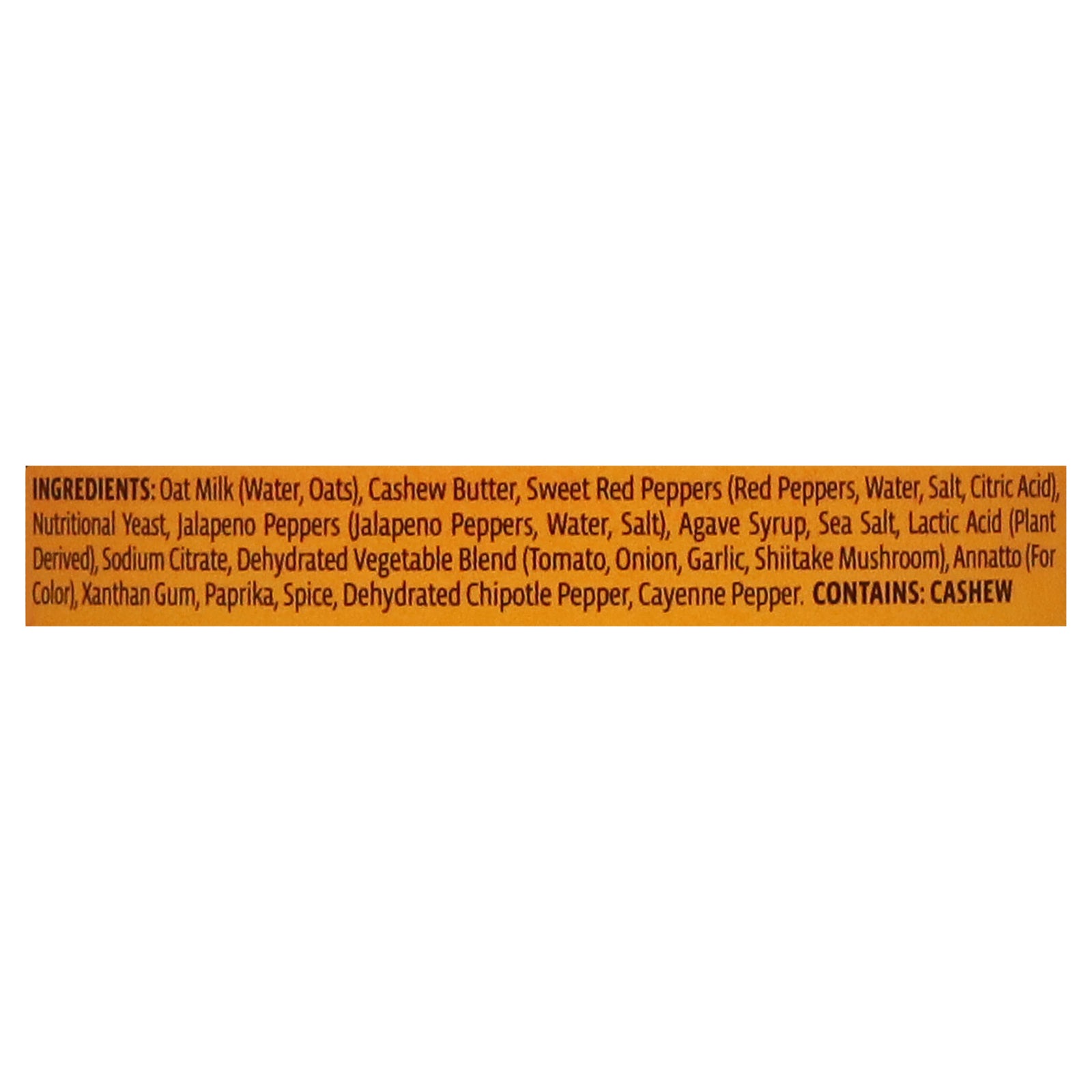 Credo Foods - Dip Df Oatmilk Queso Med - CS of 6-11 OZ