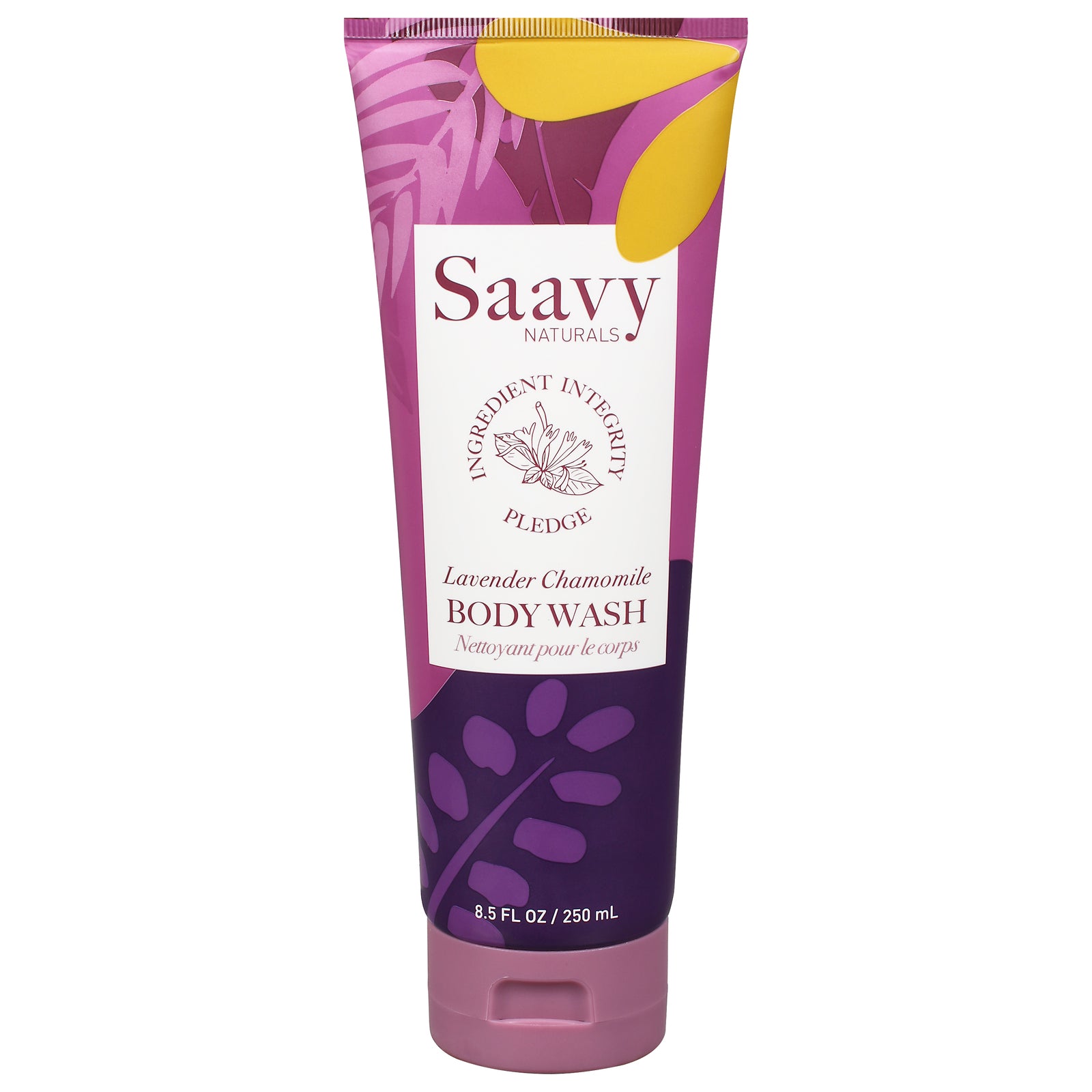 Saavy Naturals - Body Wash Lav Chamomile - EA of 1-8.5 FZ