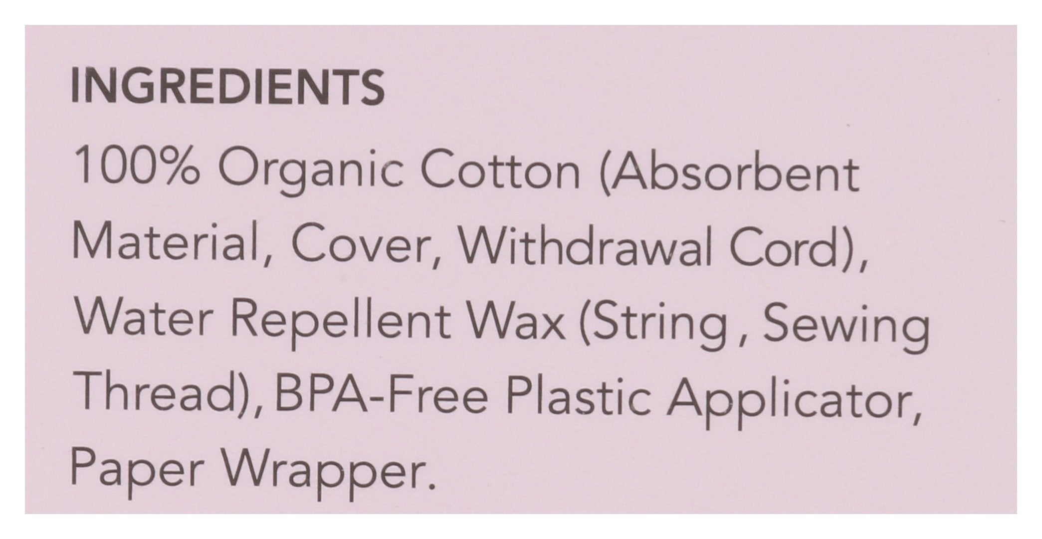 RAEL TAMPONS COTTON ORG