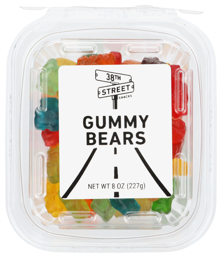 38th Street Gummy Bears Tub  - 8 oz (Case of 12)