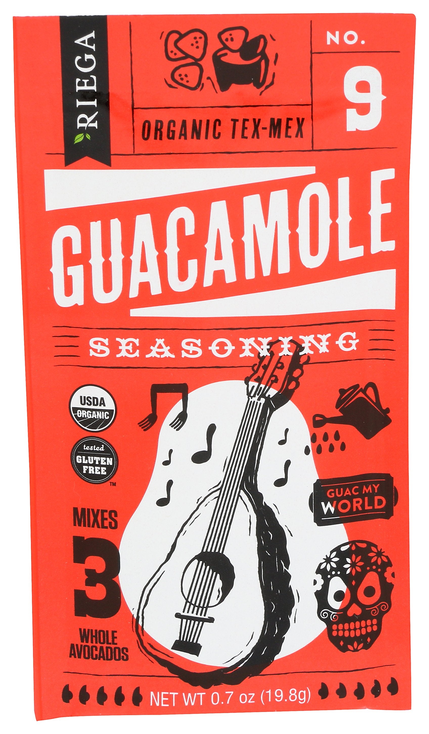 RIEGA SEASONING GUACAMOLE - Case of 8