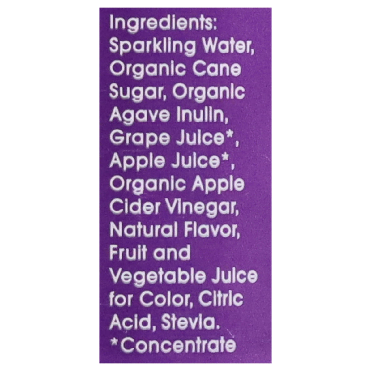 Poppi - Soda Grape Prebiotic - CS of 12-12 FZ