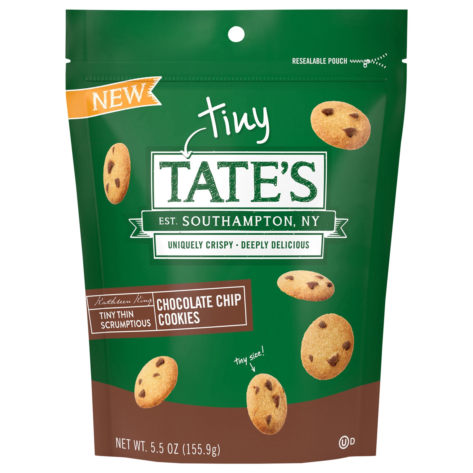 Tate's Bake Shop - Cookie Tny Chocolate Chip - CS of 6-5.5 OZ