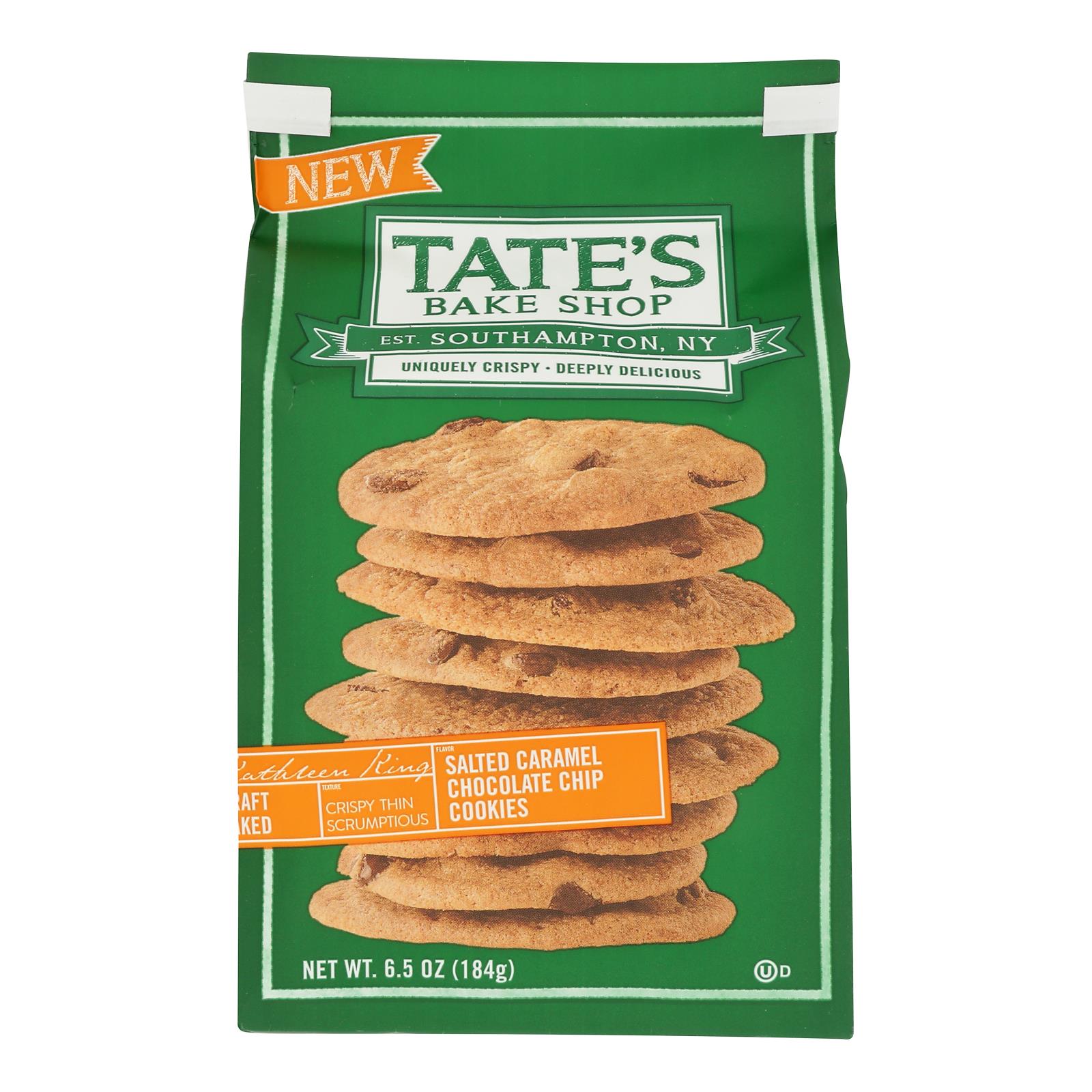 Tate's Bake Shop - Cookie Sltd Caramel Cchip - CS of 12-6.5 OZ