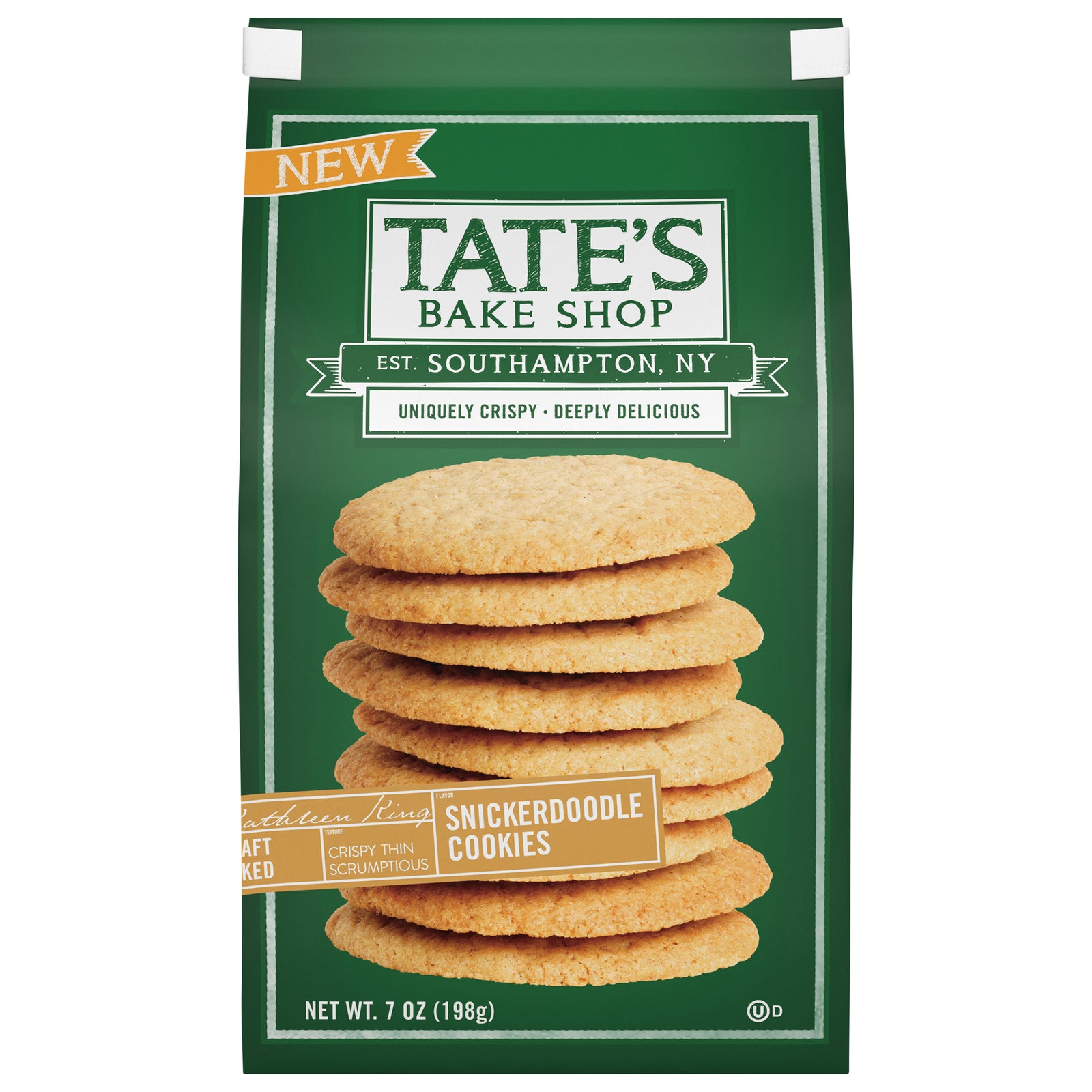 Tate's Bake Shop - Cookie Snickerdoodle - CS of 12-7 OZ