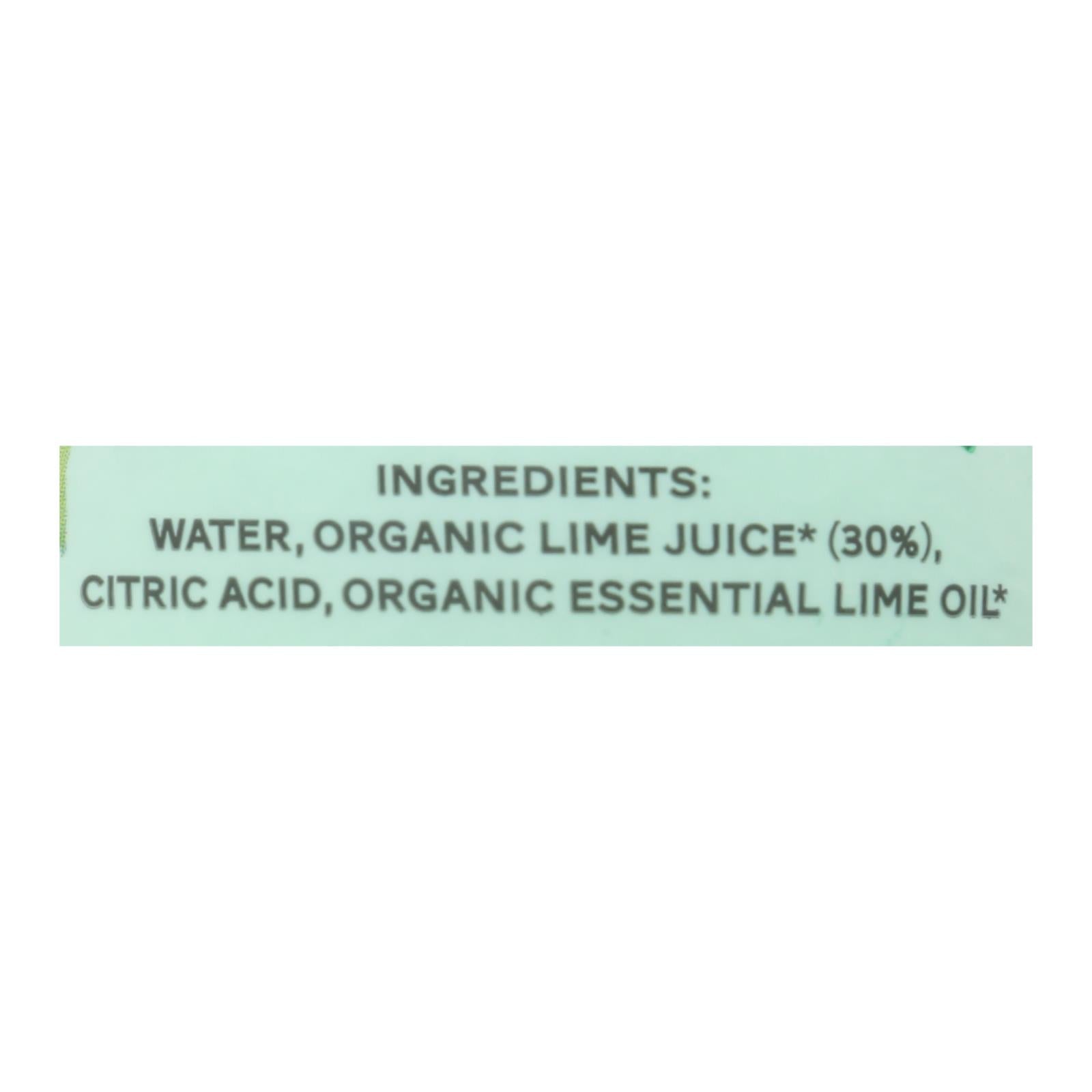 Volcano Lime Burst Juice  - Case Of 12 - 6.7 Fz