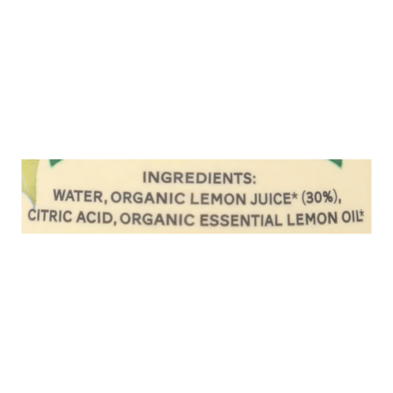 Volcano Lemon Burst Juice  - Case Of 12 - 6.7 Oz