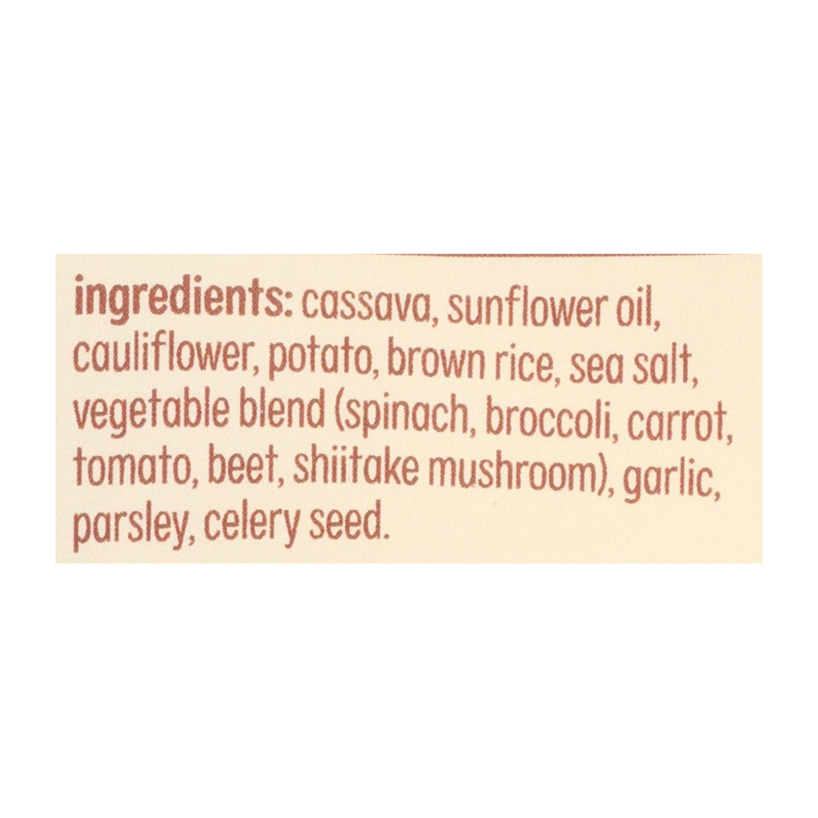 From The Ground Up Sea Salt Cauliflower Chips - Case Of 12 - 3.5 Oz