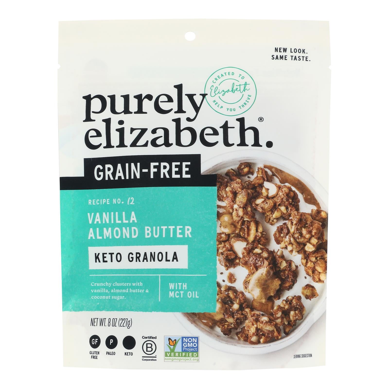 Purely Elizabeth - Gran Gluten Free Vanilla Almnd Butter - Case of 6 - 8 OZ