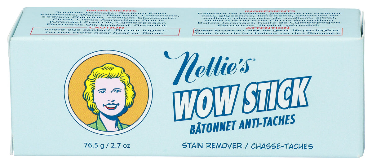 NELLIES ALL NATURAL LAUNDRY STAIN WOW STICK - Case of 12