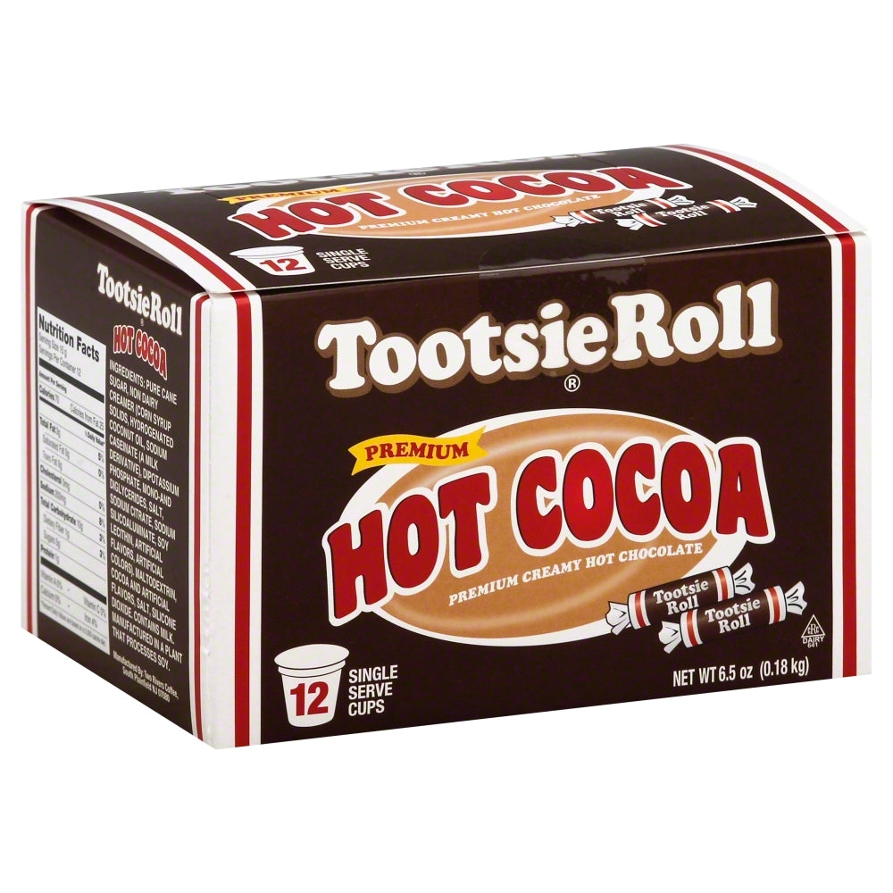 Tootsie Roll Beverages Cocoa Hot - Pack of 6 - 12 pc