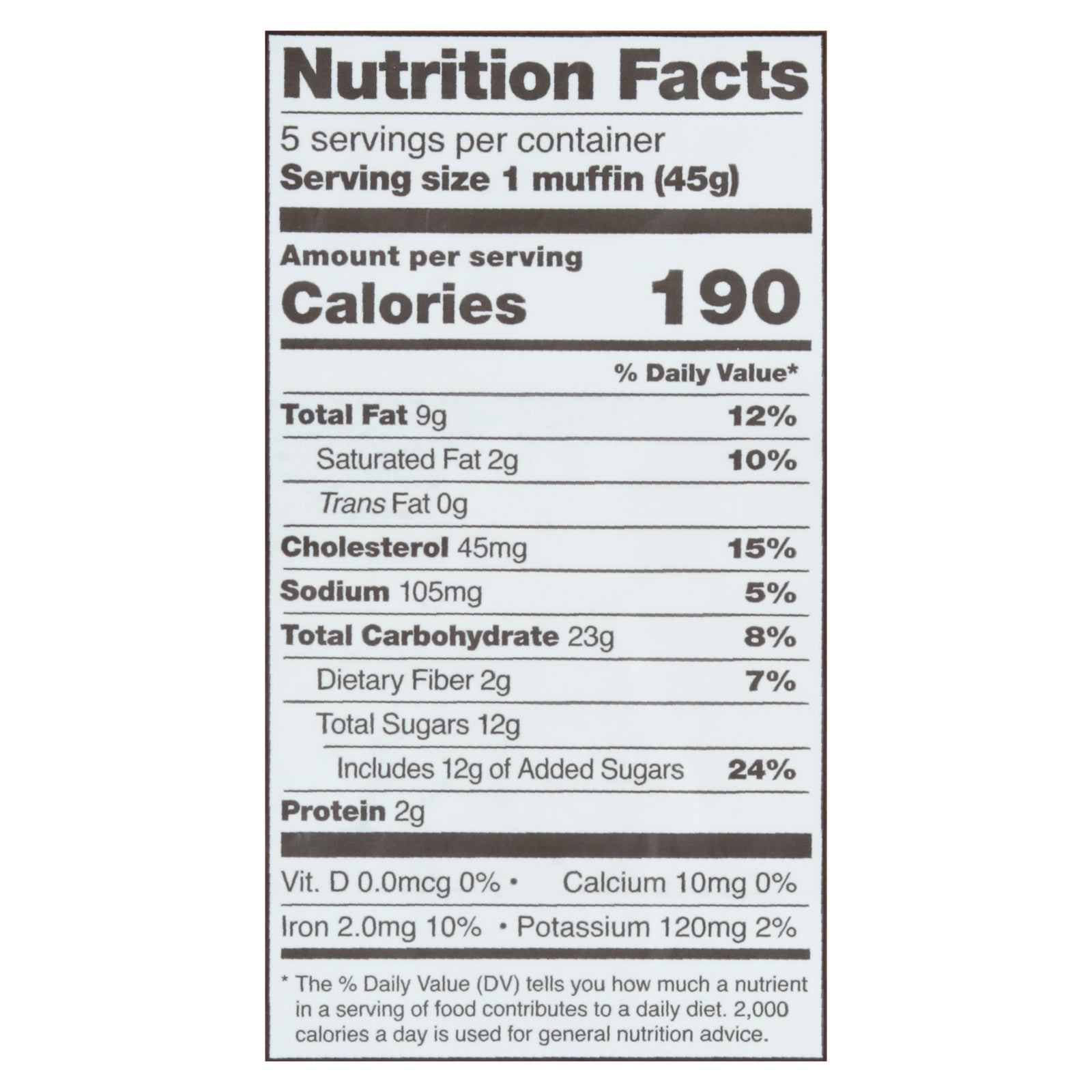 Schar - Muffin Chocolate - CS of 4-7.9 OZ