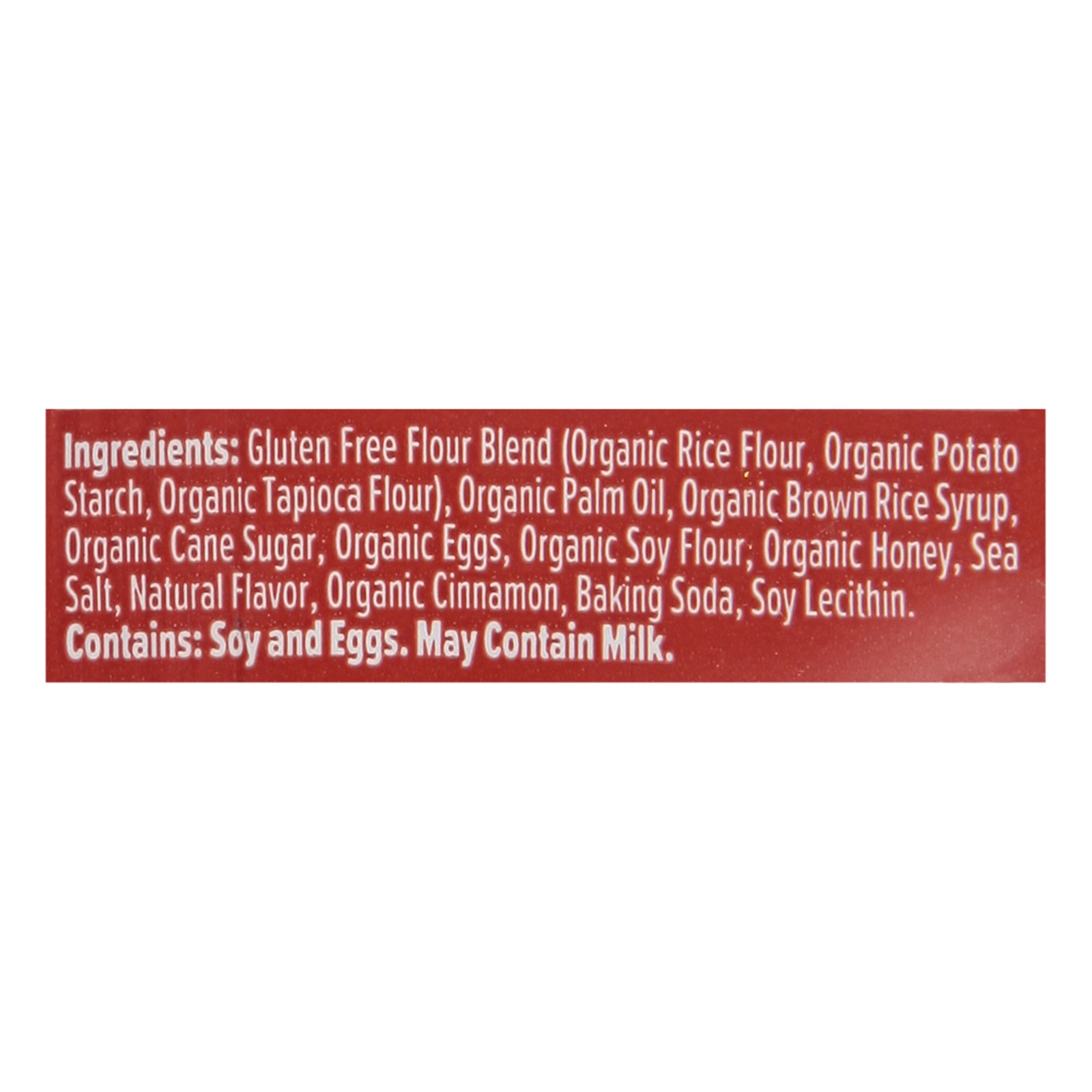 Honey Stinger - Stinger Waffle Organic Cinnamon Gluten Free - Case of 12-1.06 OZ