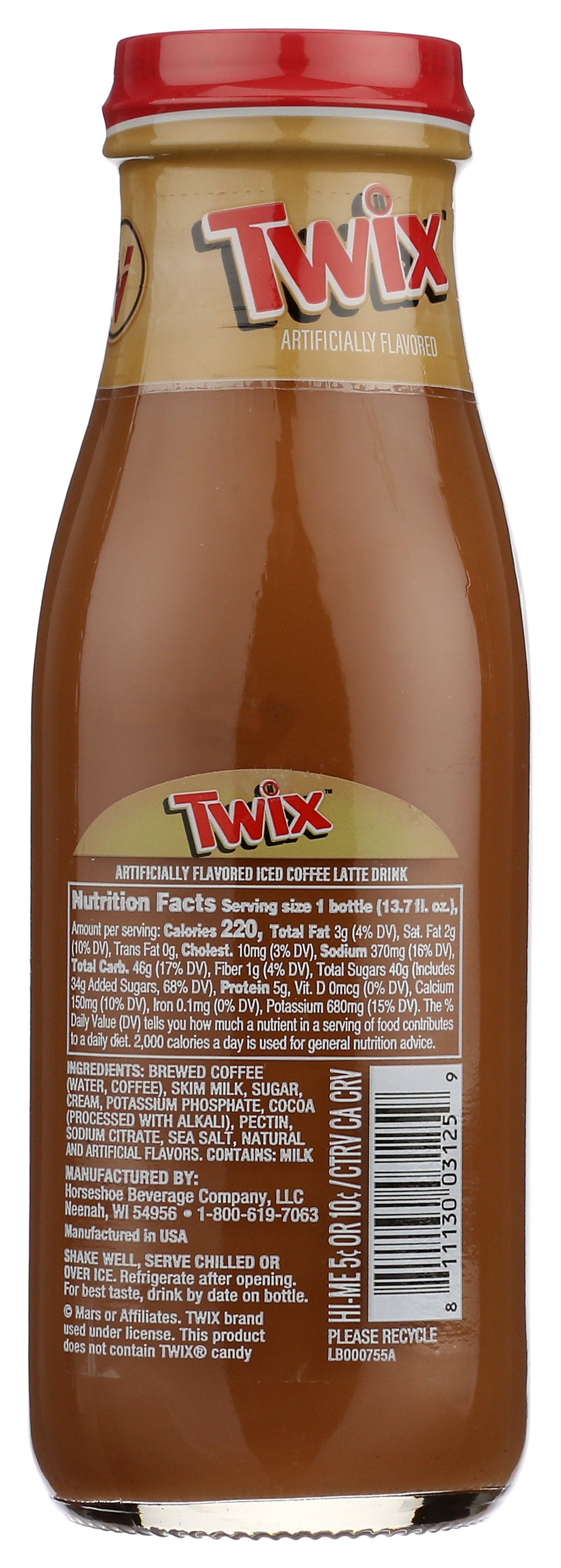 VICTOR ALLENS COFFEE ICED LTT TWIX RTD - Case of 12