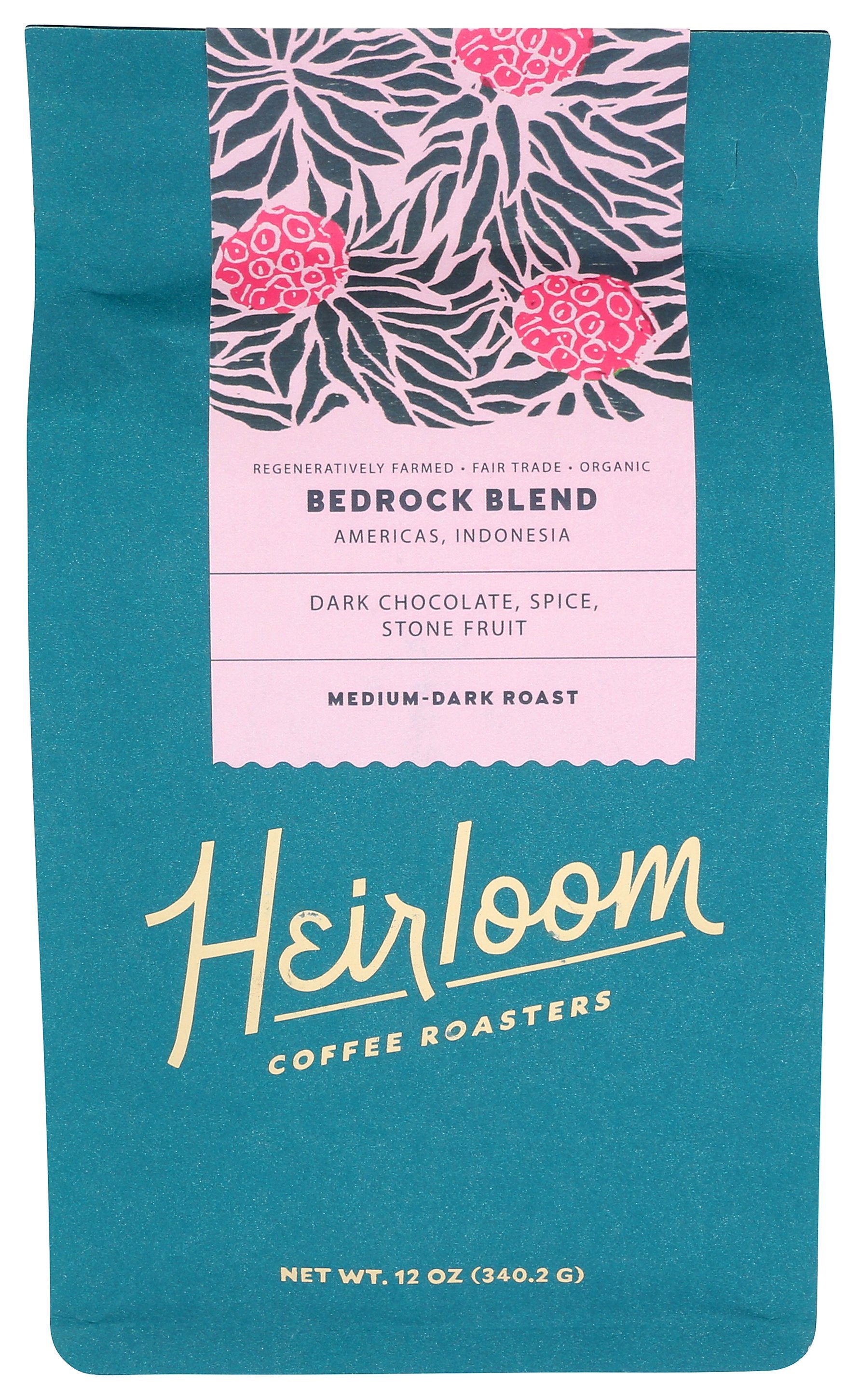 HEIRLOOM COFFEE BEDROCK BLEND - Case of 6