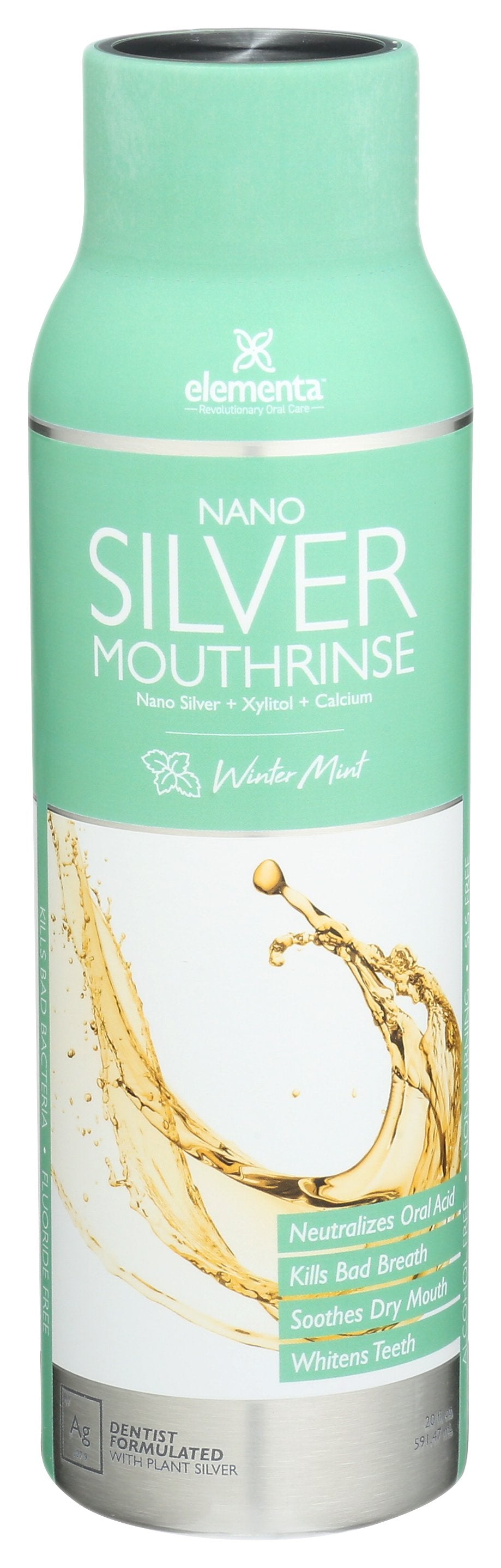 ELEMENTA SILVER MOUTH RINSE WINTERMINT