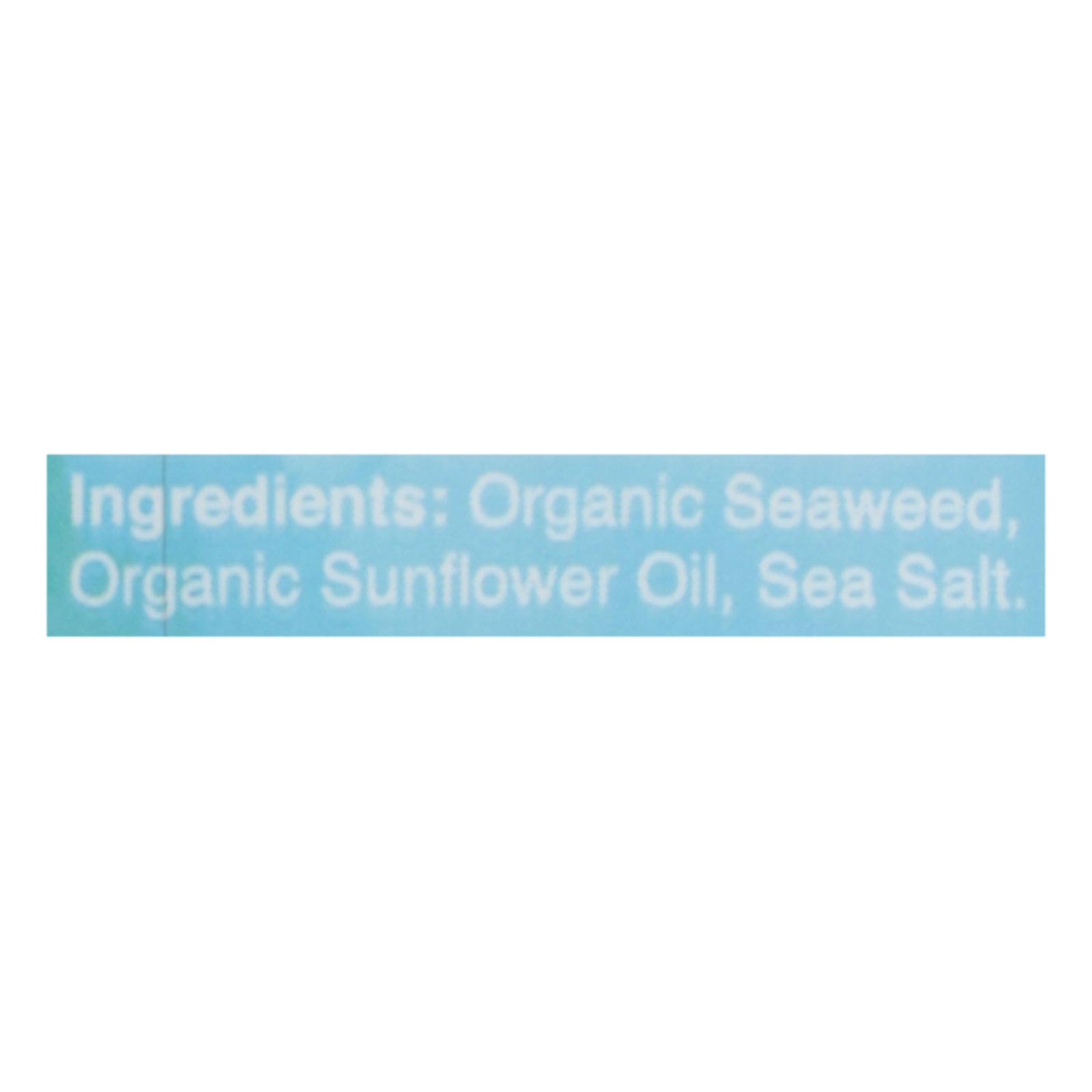 Ocean's Halo - Seawd Og2 S/salt Snack - CS of 20-.14 OZ