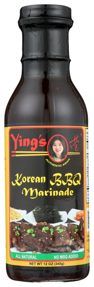 Ying's Korean BBQ Marinade - Case of 6 - 12 OZ
