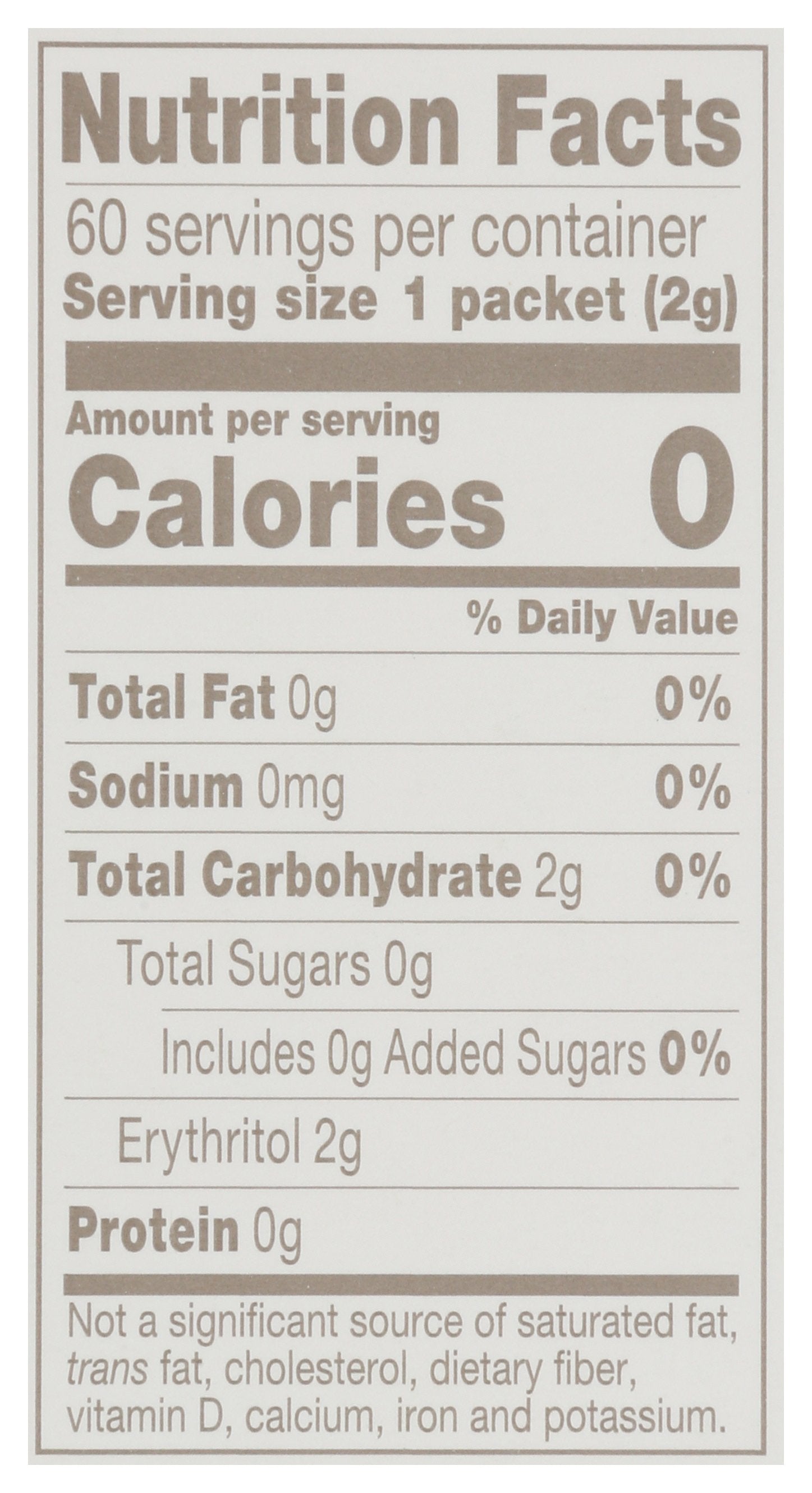 TRUVIA SWEETENER MONK FRUIT - Case of 12