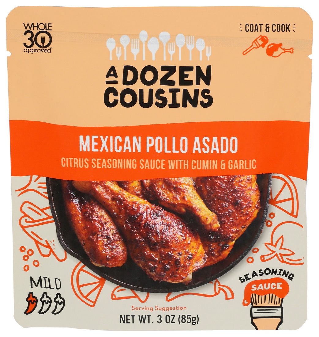 A Dozen Cousins - Sauce Mexican Pollo Asado - CS of 10-3 FZ