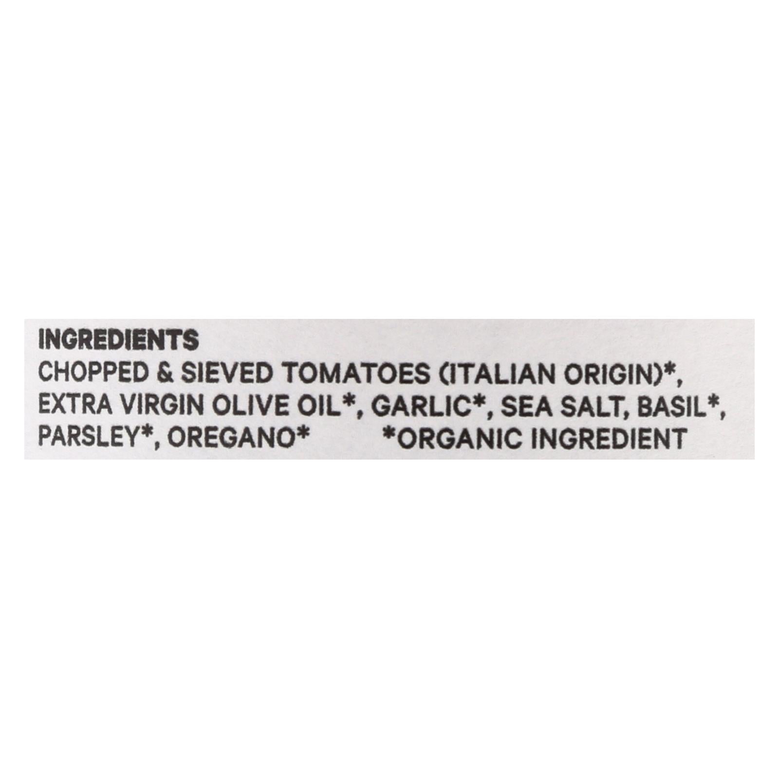 Seggiano Marinara Organic Garlic Pasta Sauce Marinara Organic Garlic - Case of 6 - 24 OZ