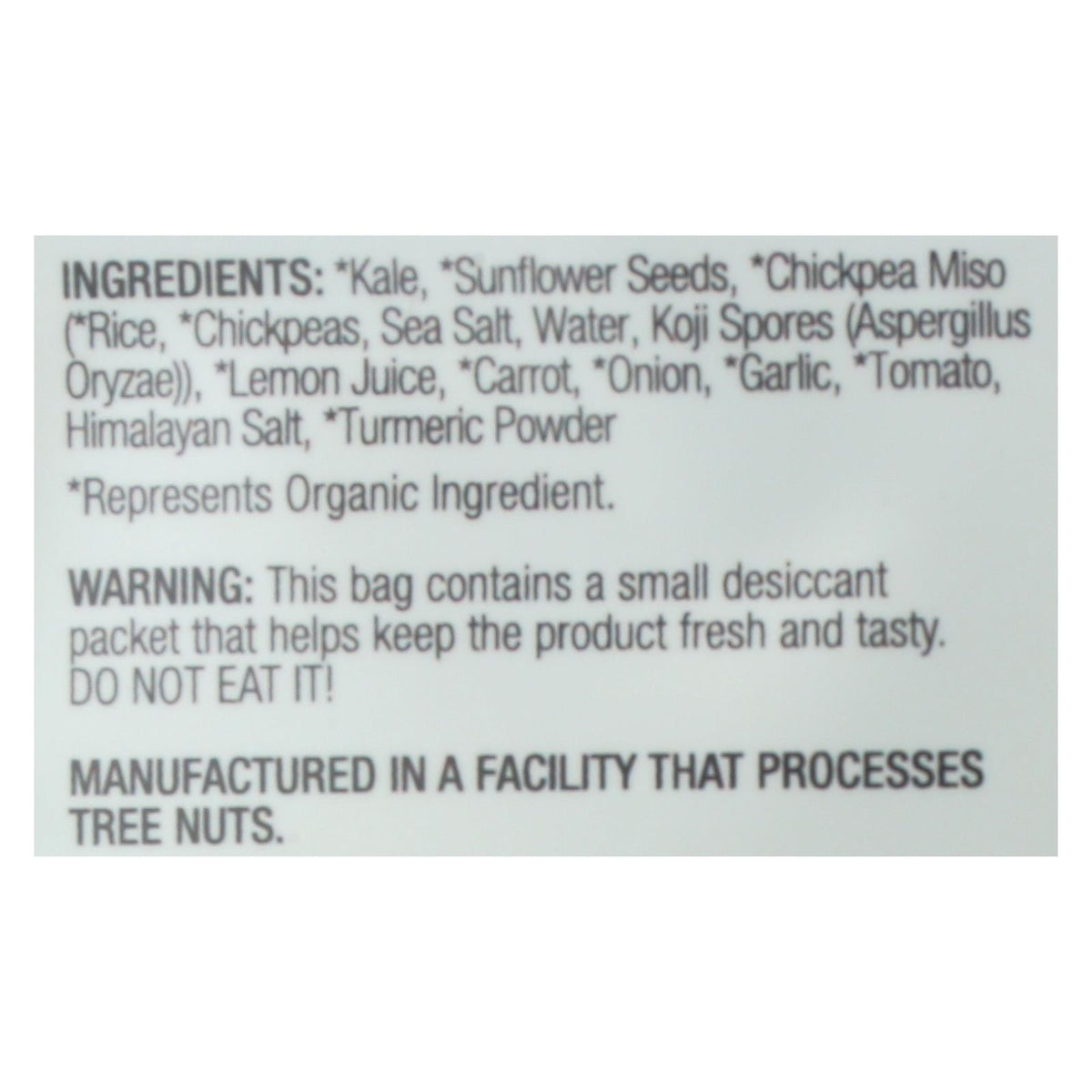 Brad's Plant Based - Crunchy Kale - Original - Case of 12 - 2 oz.