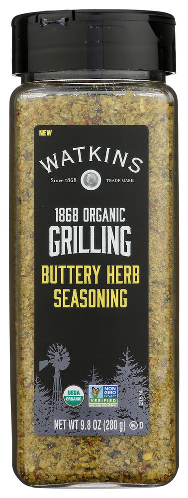 Watkins Seasoning Buttery Herb Organic - Pack of 6 - 9.8 oz