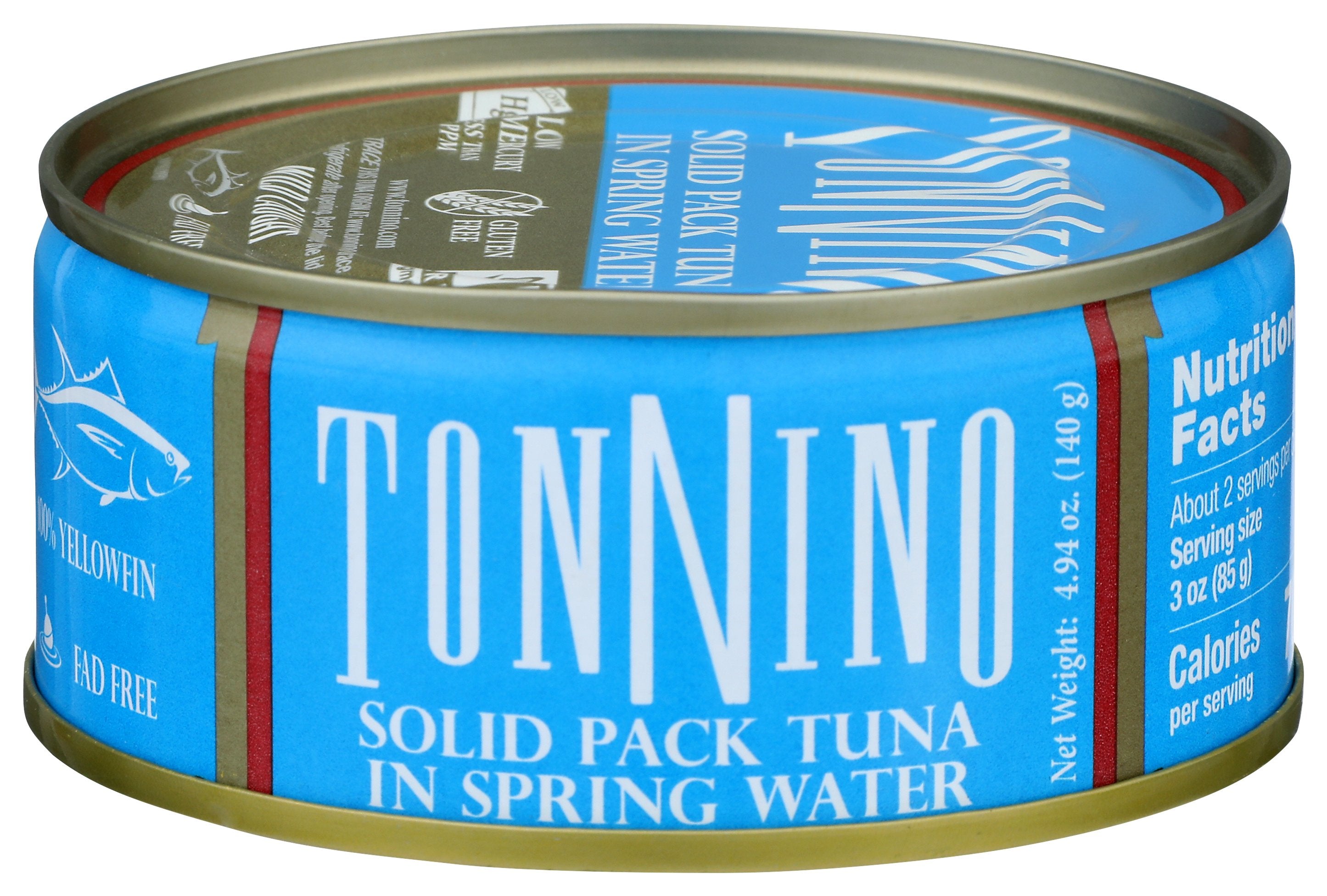TONNINO TUNA WATER CAN - Case of 12