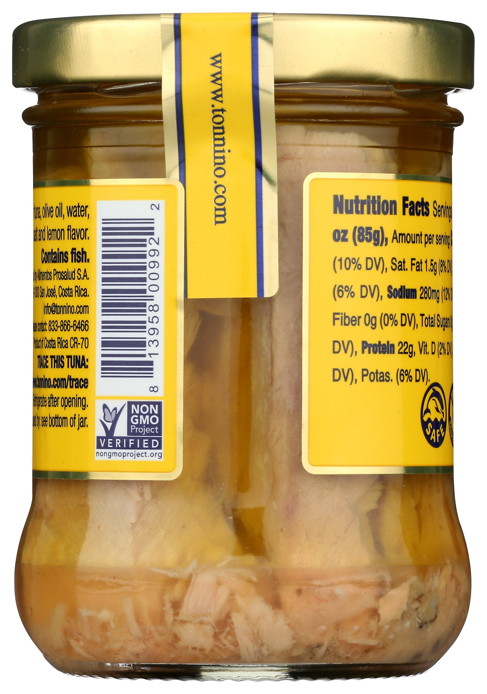 TONNINO TUNA FLT OOIL LMN PPR FAD - Case of 6
