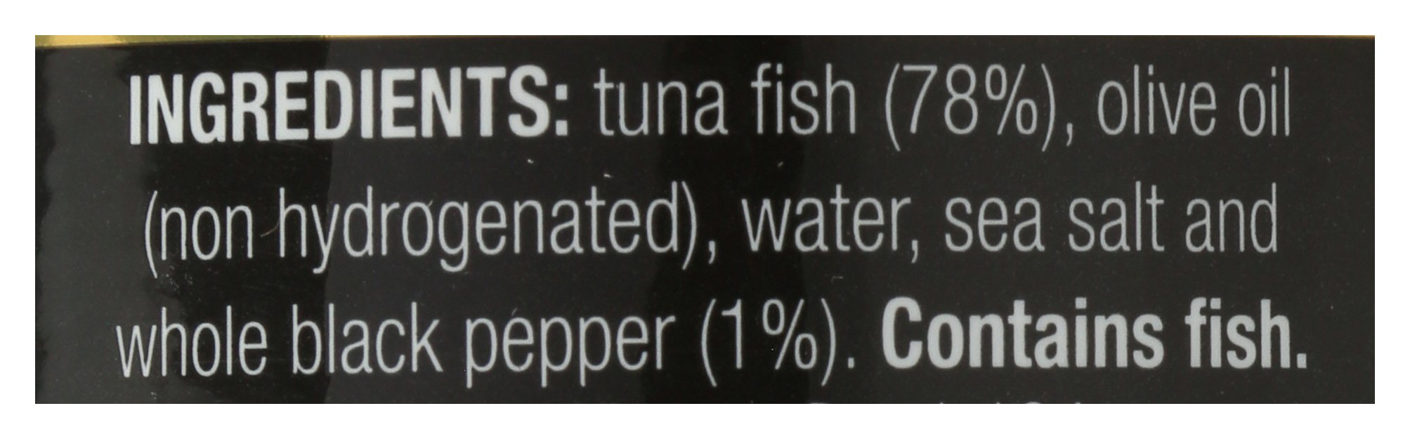 TONNINO TUNA FLT OOIL BLK PPR FAD - Case of 6
