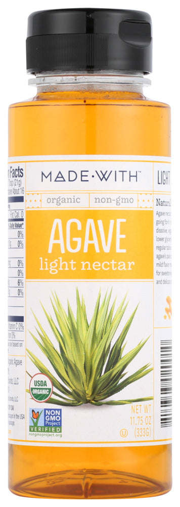 Made With Organic Agave Light Nectar - Case of 6 - 11.75 OZ