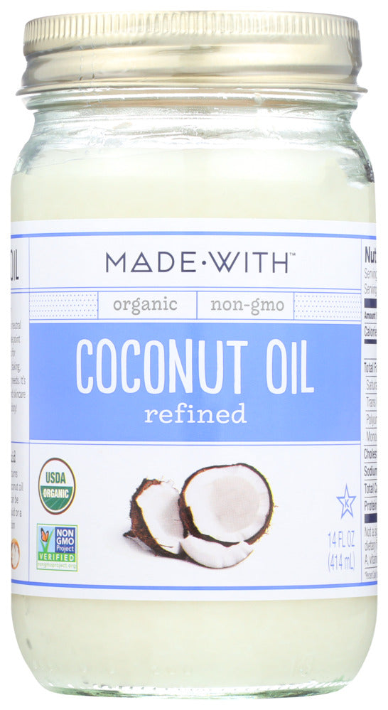 Made With Coconut Oil Refined Organic - Case of 6 - 14 fl oz