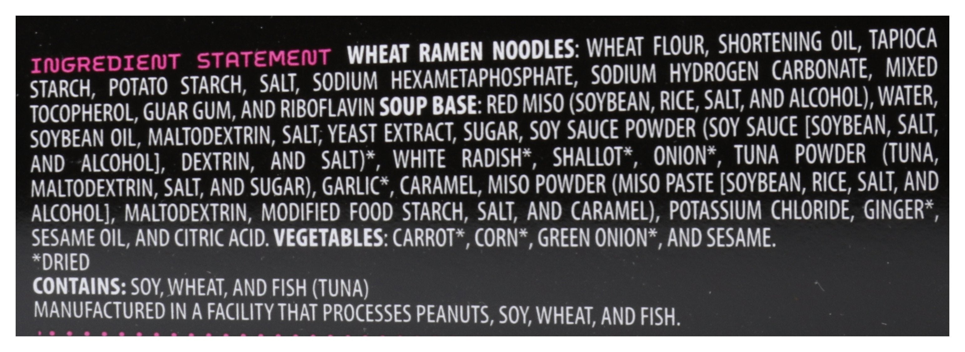 SNAPDRAGON RAMEN MISO CUP - Case of 6