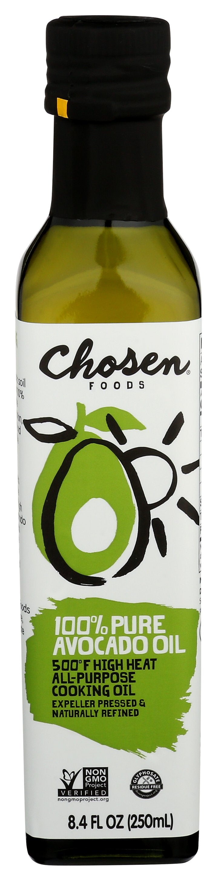 CHOSEN FOODS OIL AVOCADO REFINED - Case of 6