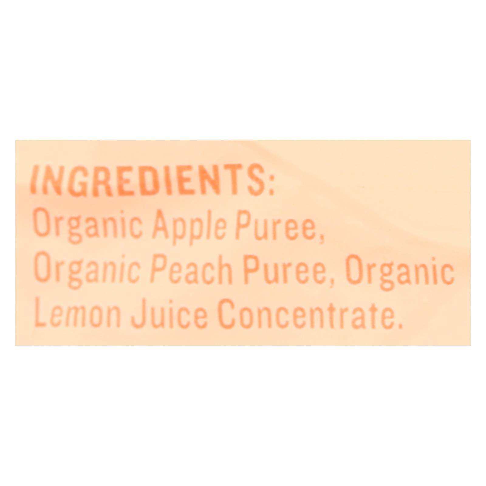 Peter Rabbit Organics Fruit Snacks - Peach And Apple - Case Of 10 - 4 Oz.
