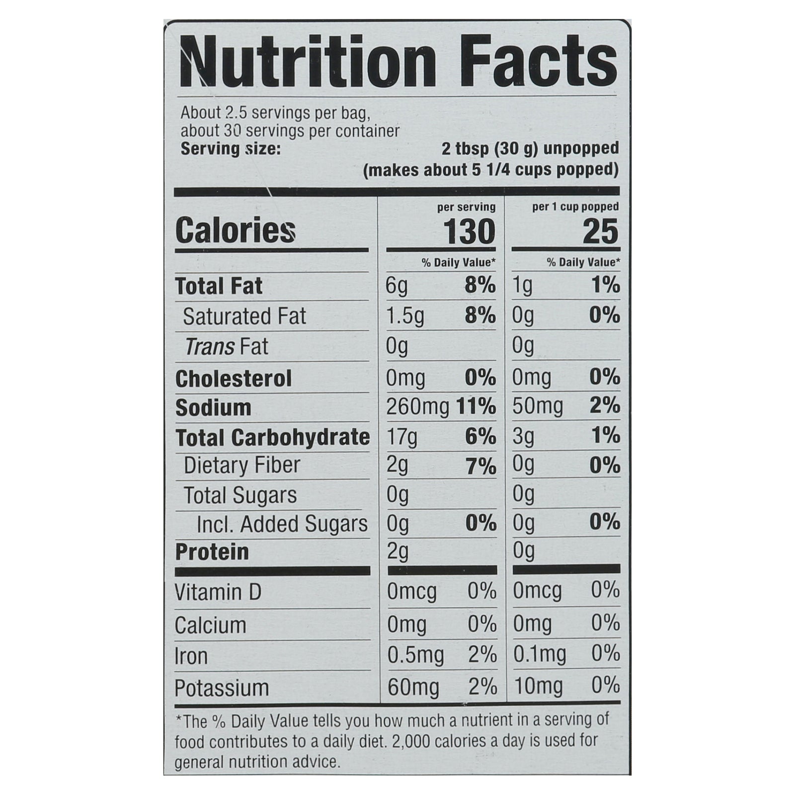 Skinnypop Popcorn - Popcorn Micro Ssalt 12pk - CS of 3-12/2.8 Z