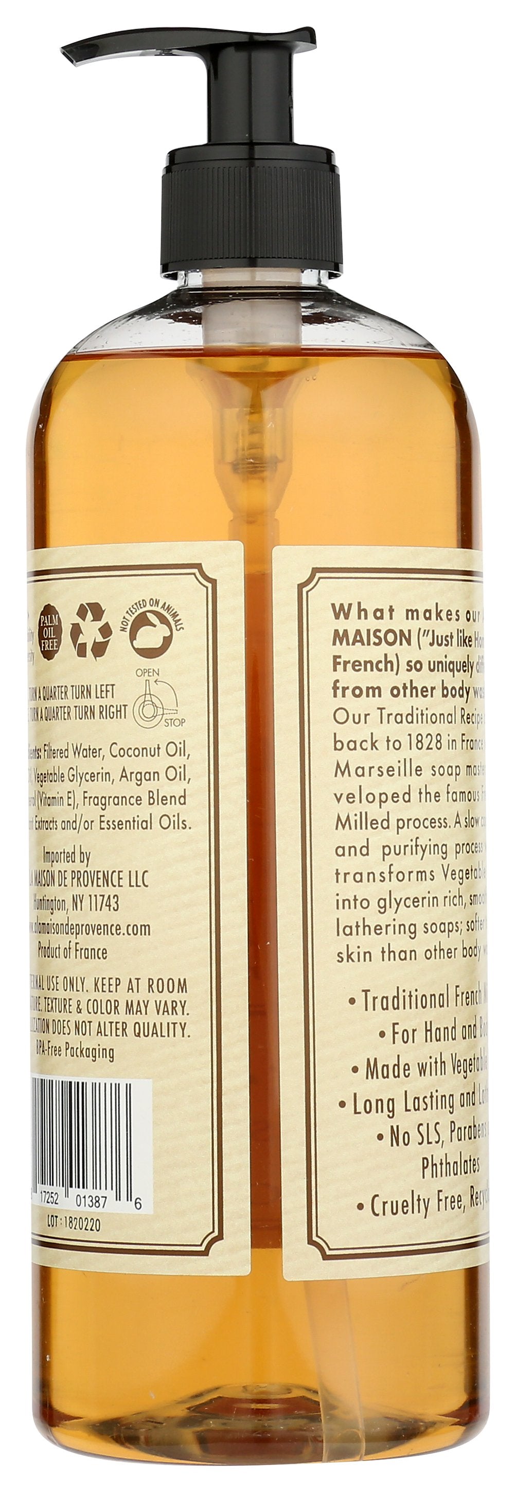 A LA MAISON BODY WASH HONEYSUCKLE