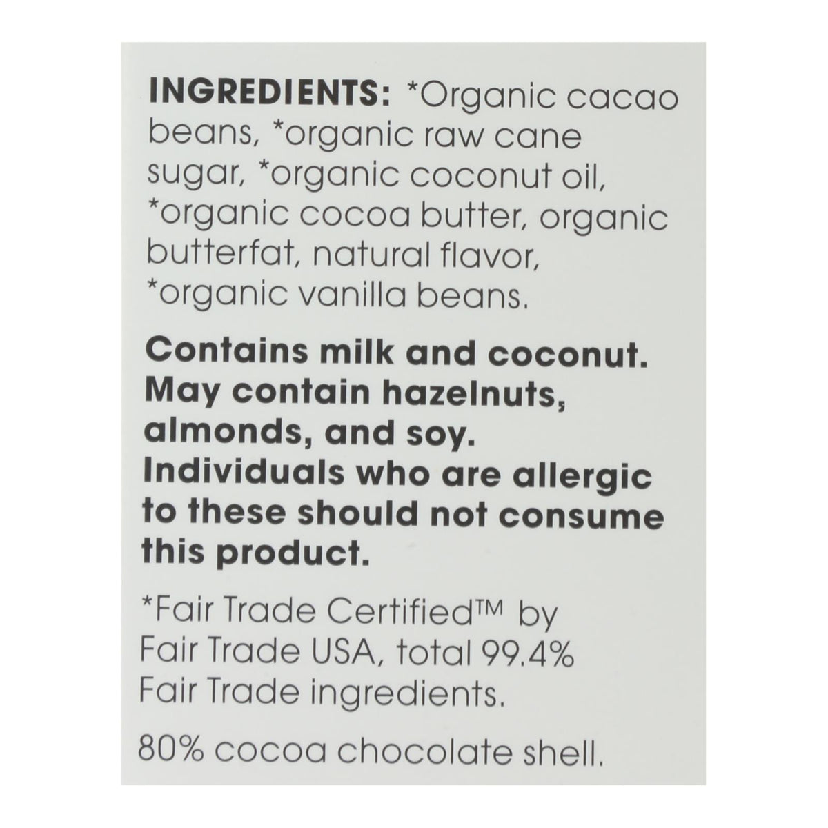 Alter Eco - Truffle Spr Dark Chocolate - Case of 8 - 4.2 OZ