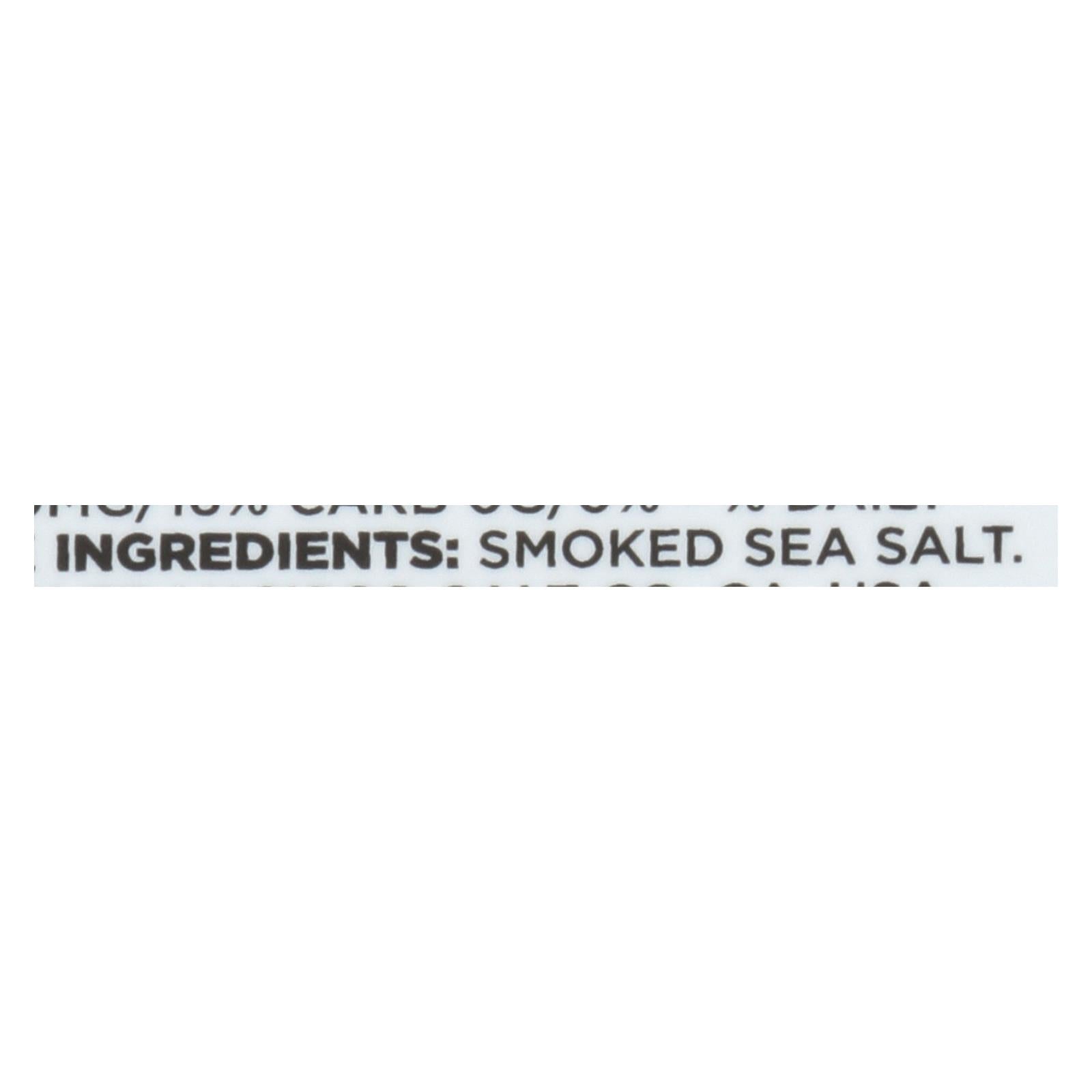 San Francisco Salt Company Hickory Smoked Sea Salt  - Case of 6 - 5 OZ