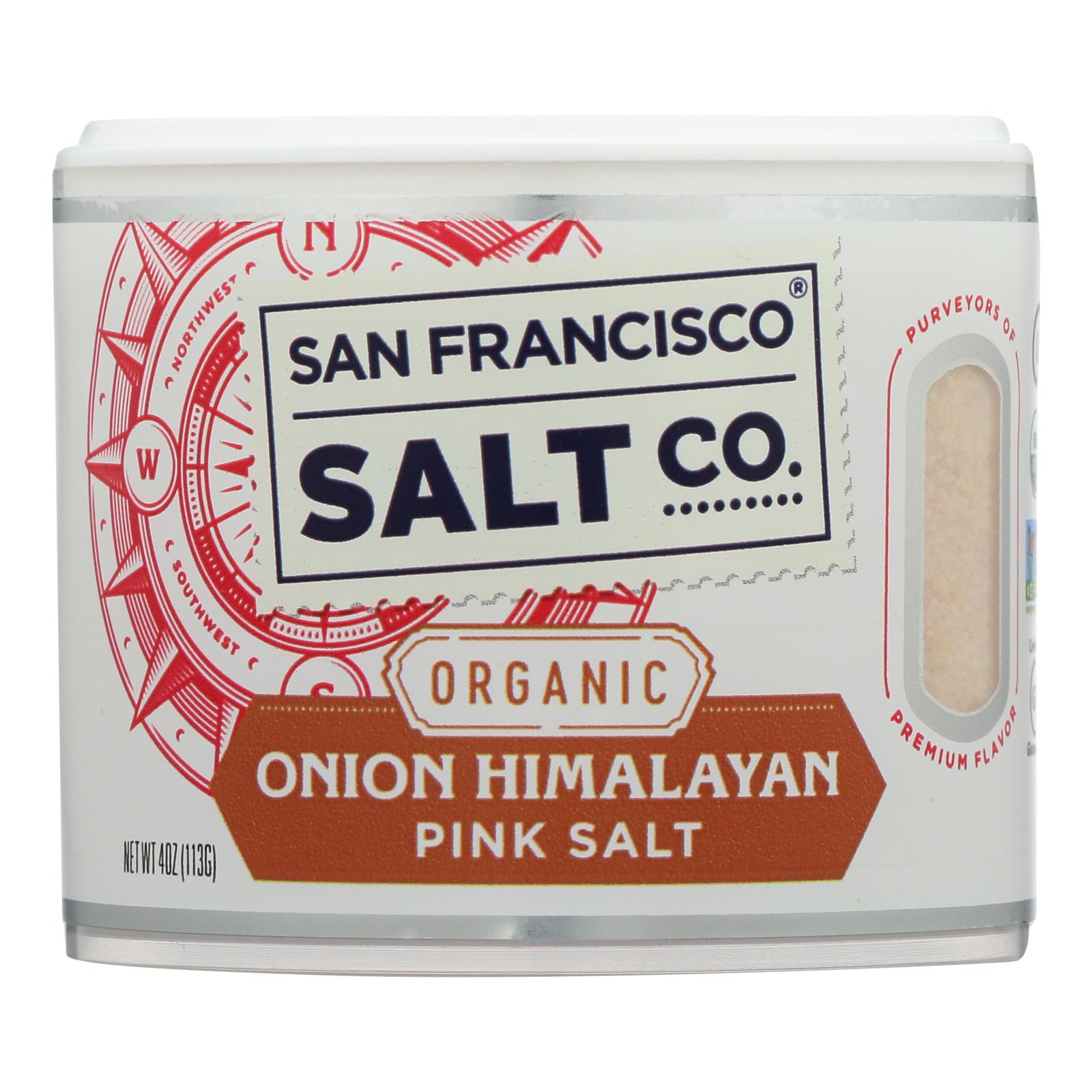 San Francisco Salt Co. - Himlyan Salt Onion - Case of 6 - 4 OZ