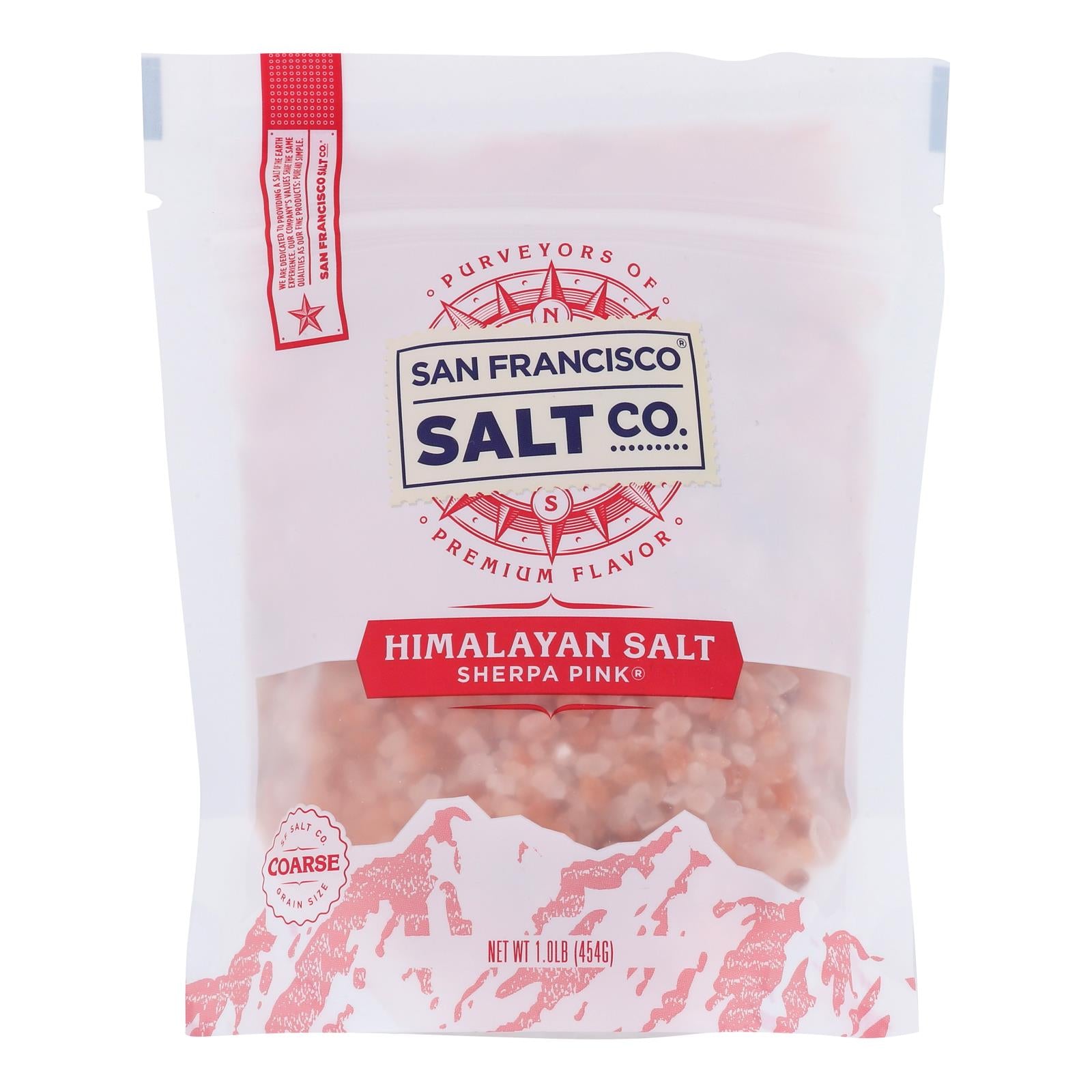 San Francisco Salt Co. - Himlyan Salt Coarse Grain - Case of 6 - 1 LB