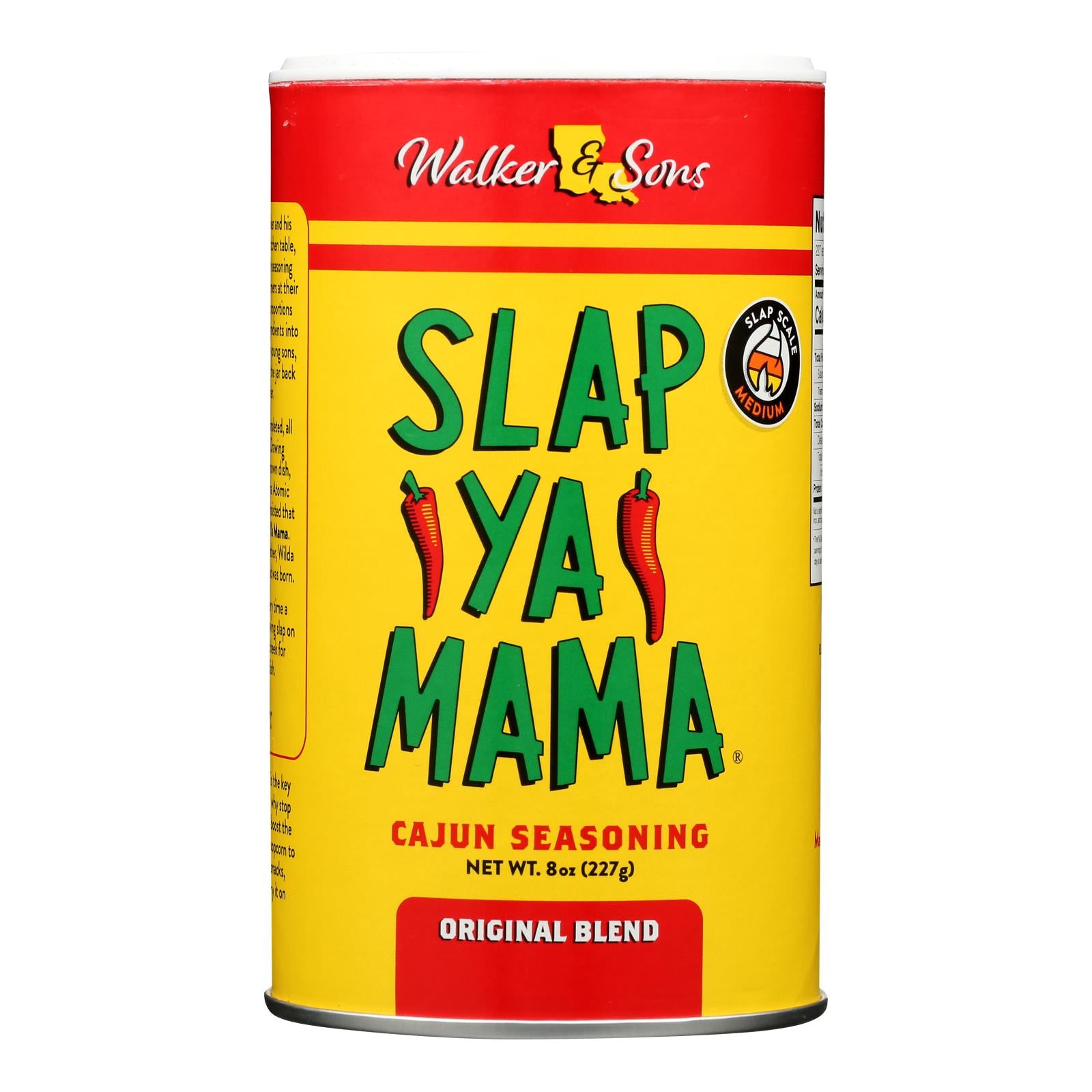 Slap Ya Mama - Seasoning Original Cajun - CS of 6-8 OZ