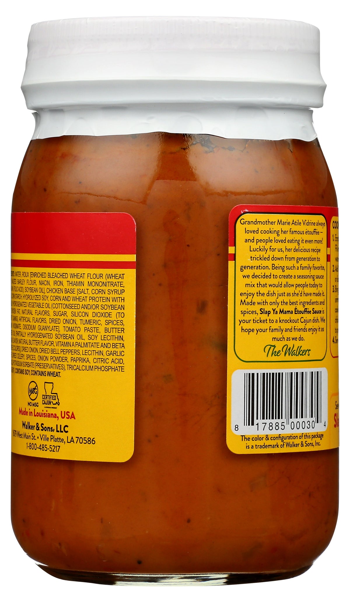 SLAP YA MAMA SAUCE CAJUN ETOUFEE - Case of 12