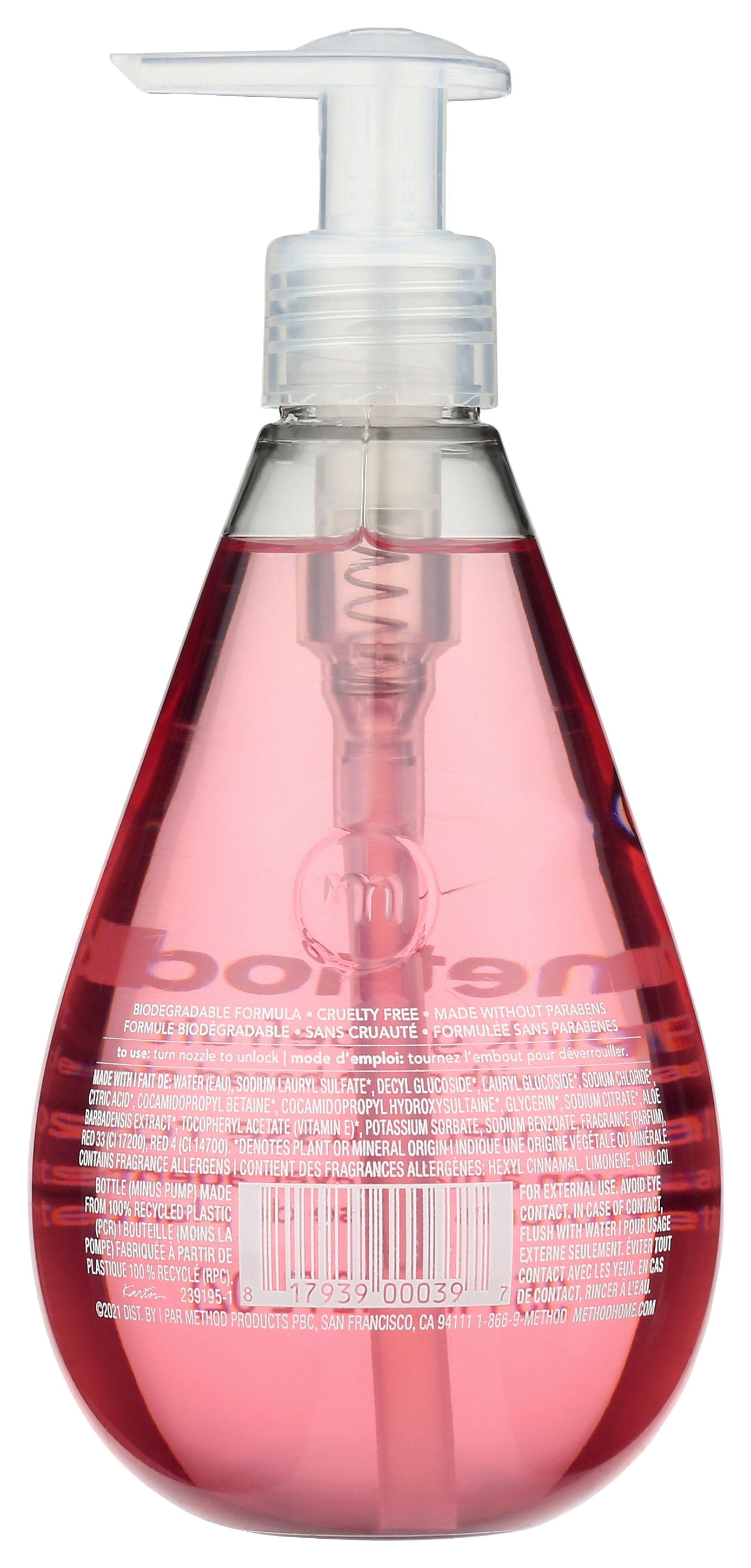 METHOD HOME CARE HAND WASH PINK GRPEFRT - Case of 6